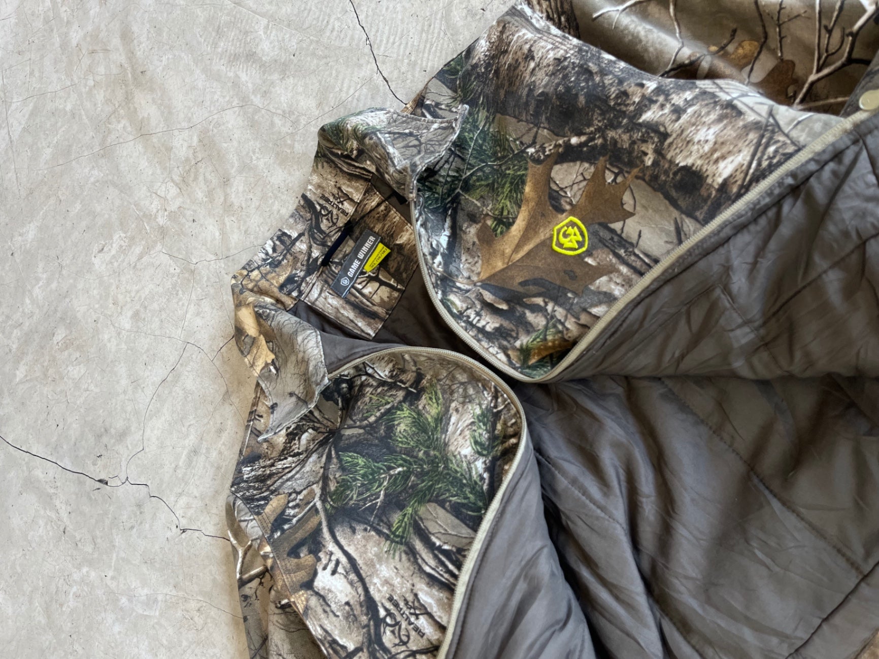 Cropped Real Tree Camo