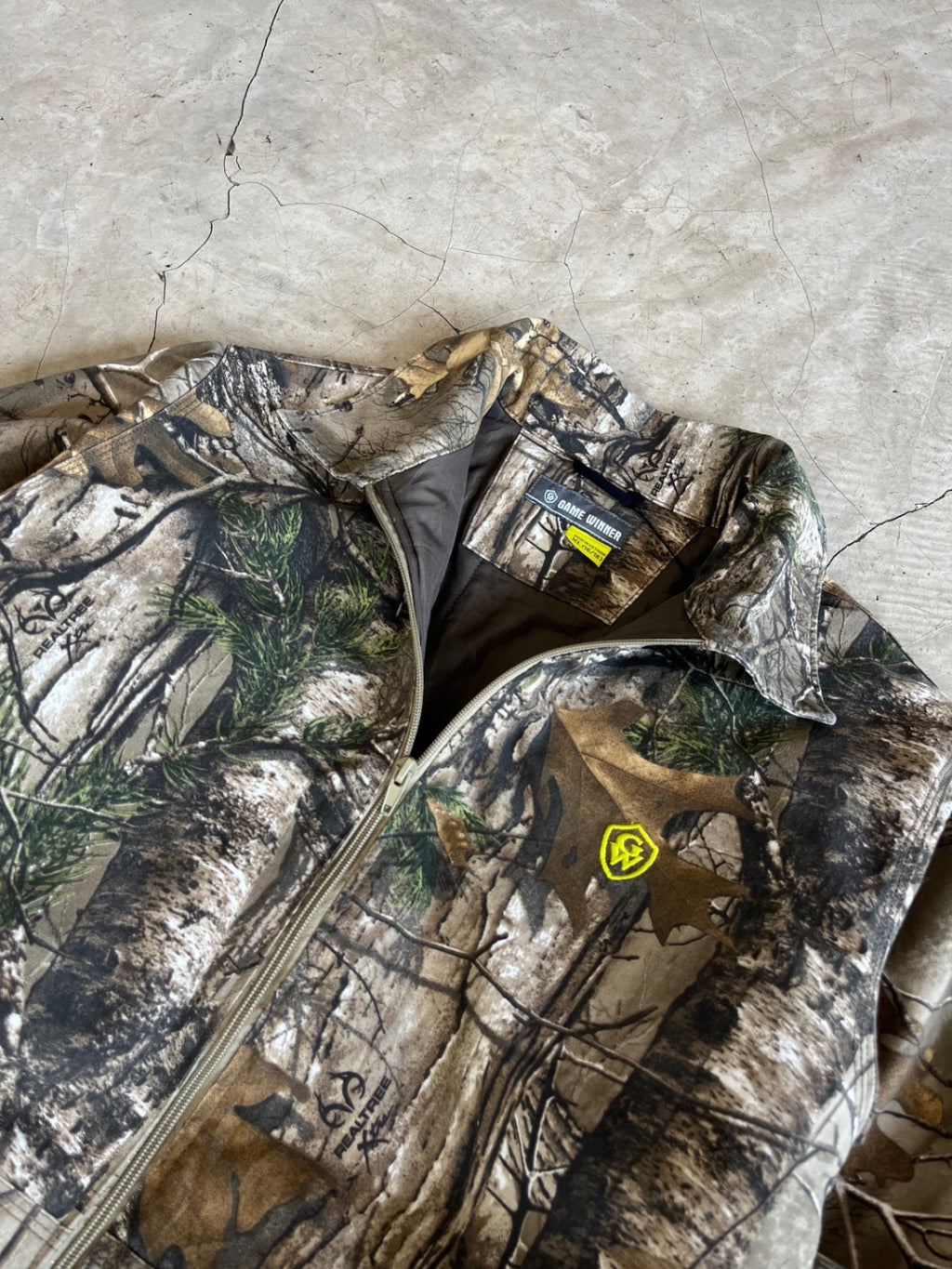 Cropped Real Tree Camo