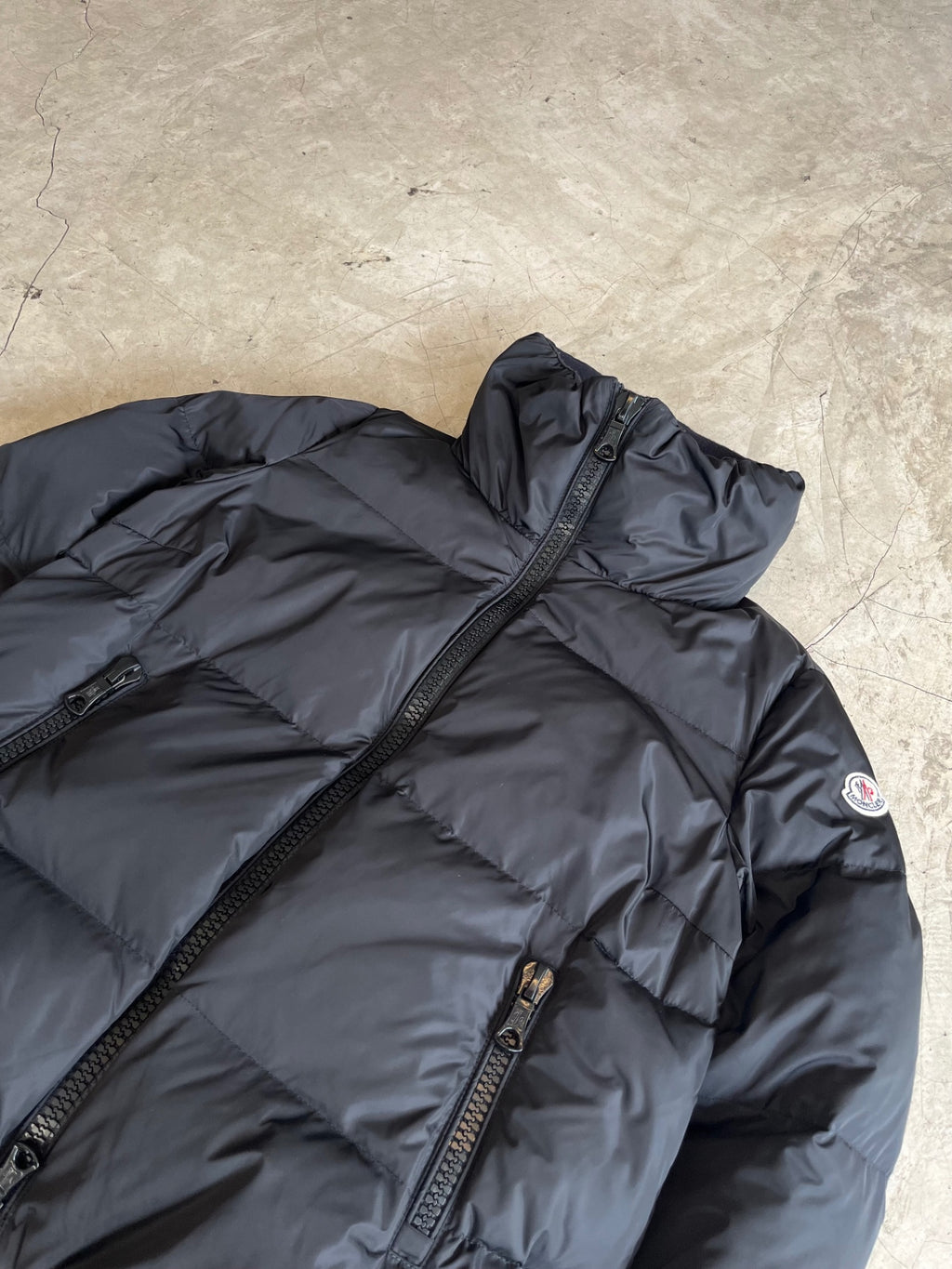 Moncler Black Puffer Jacket