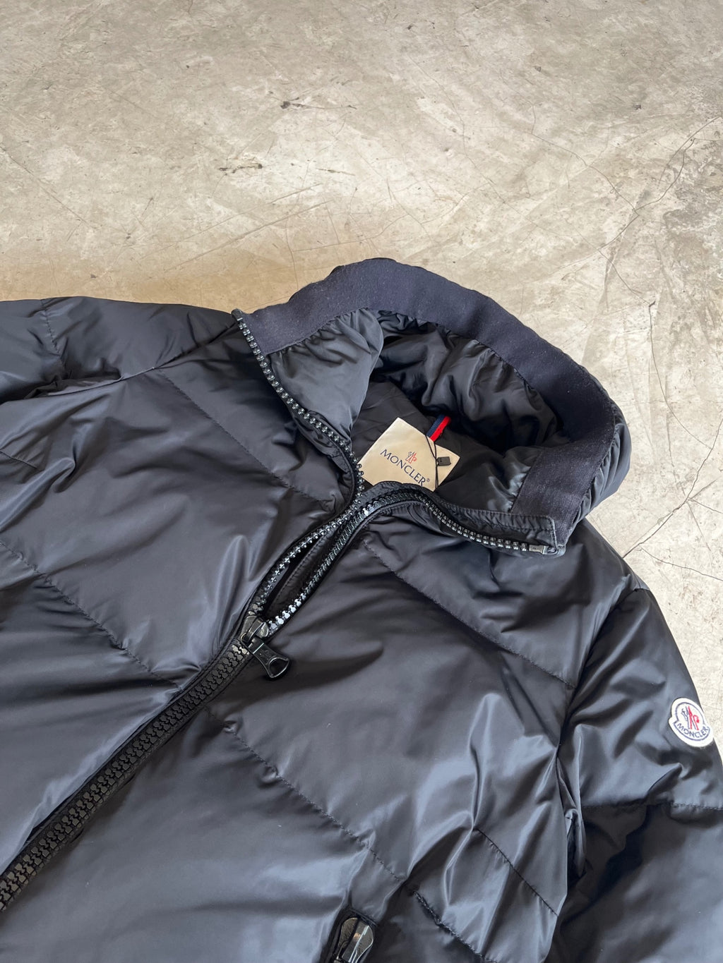 Moncler Black Puffer Jacket