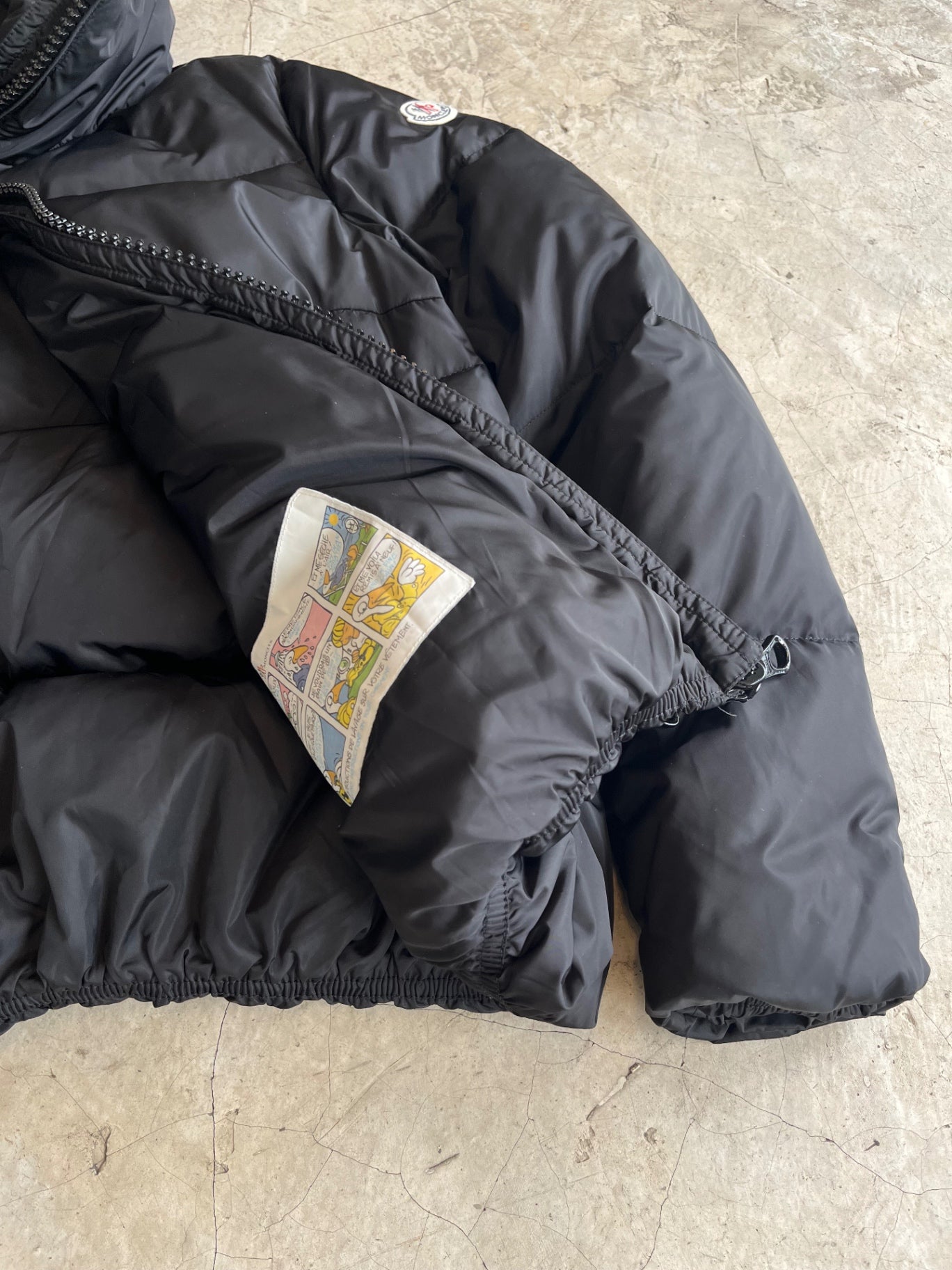 Moncler Black Puffer Jacket