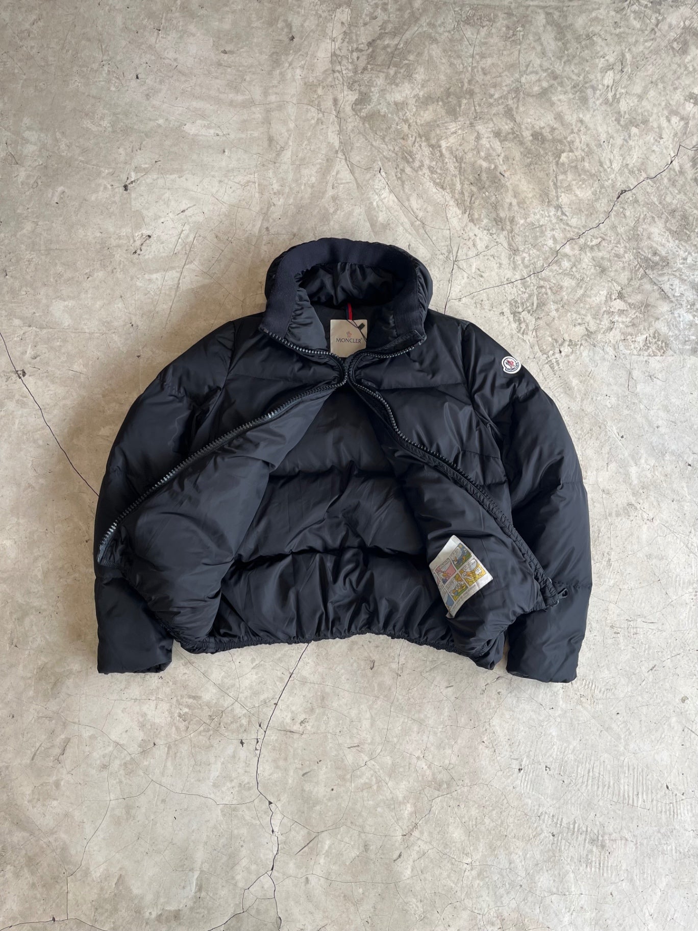 Moncler Black Puffer Jacket