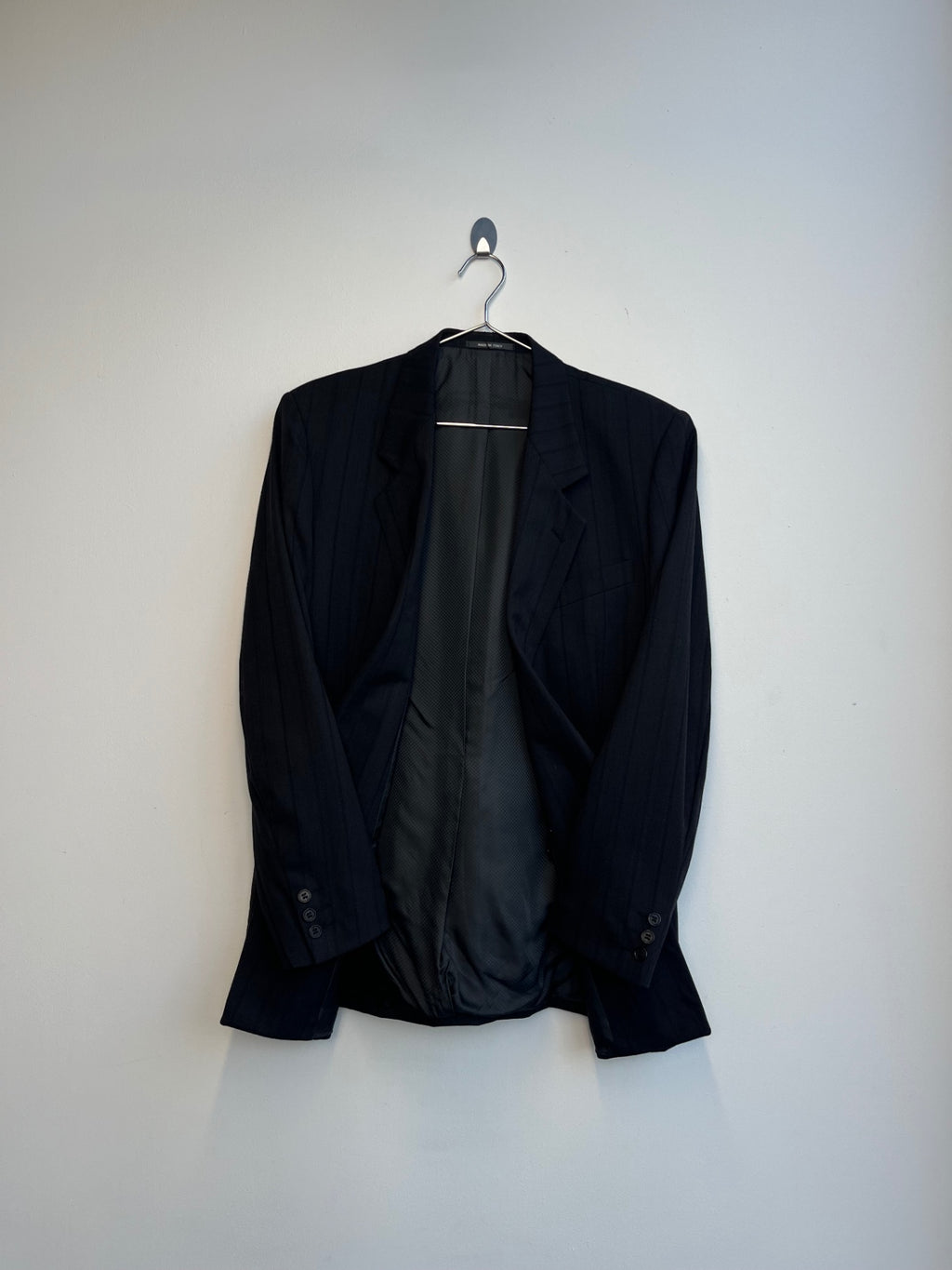 Striped Double Breasted Blazer