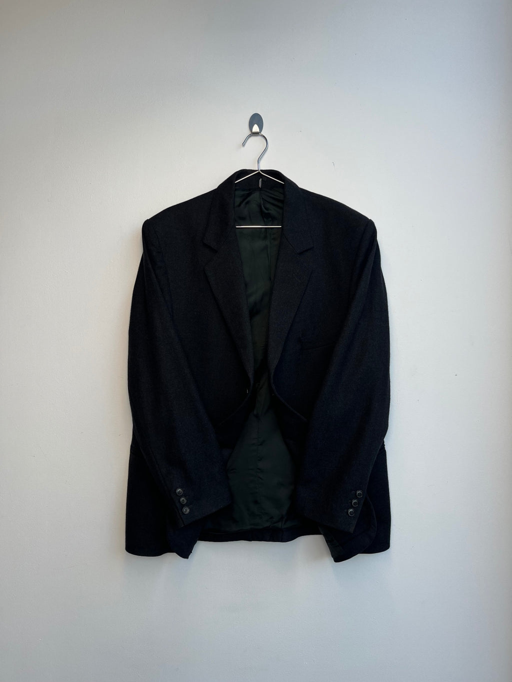 Tessuto Ermenegildo Zegna Charcoal Blazer