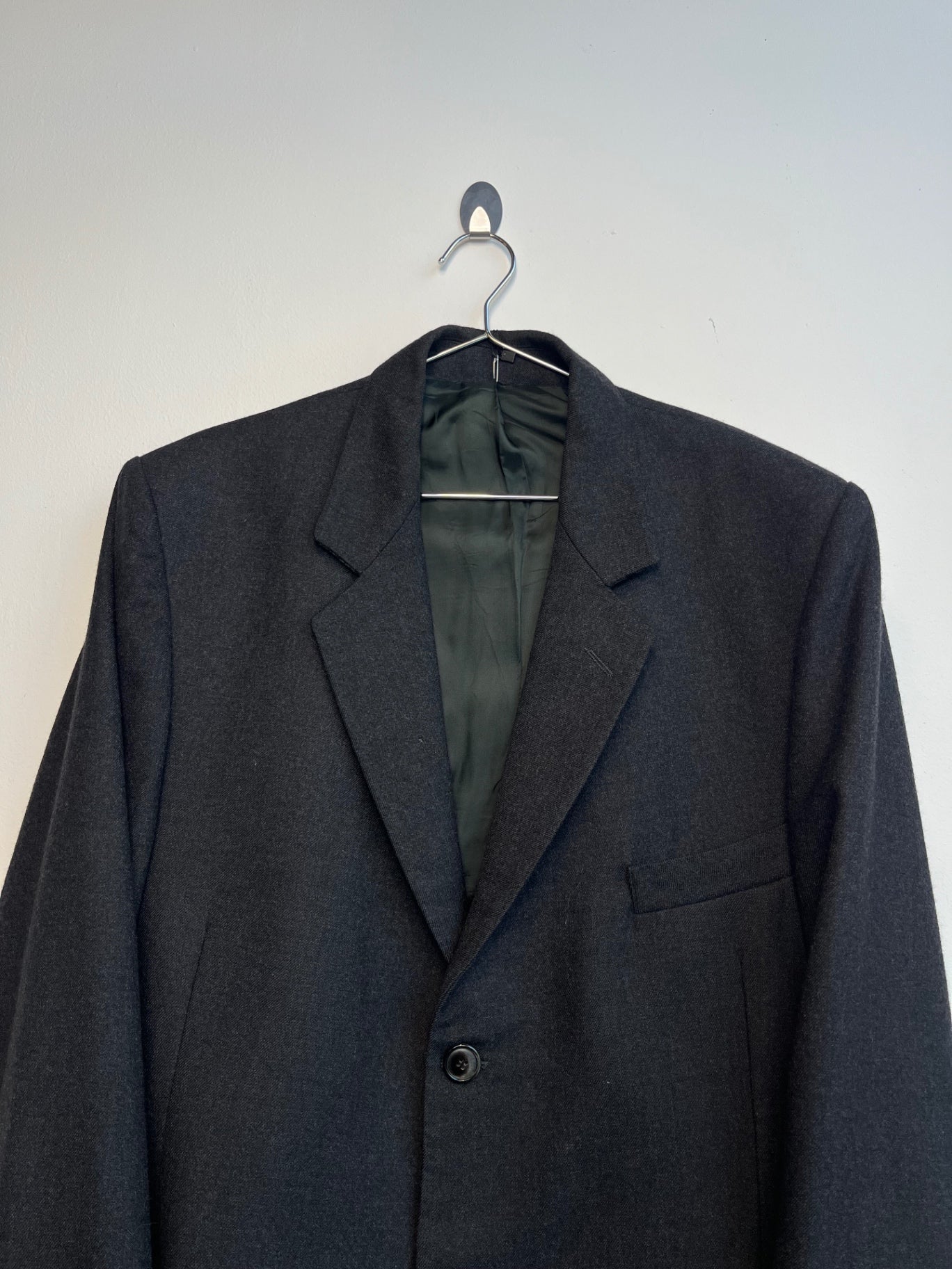 Tessuto Ermenegildo Zegna Charcoal Blazer