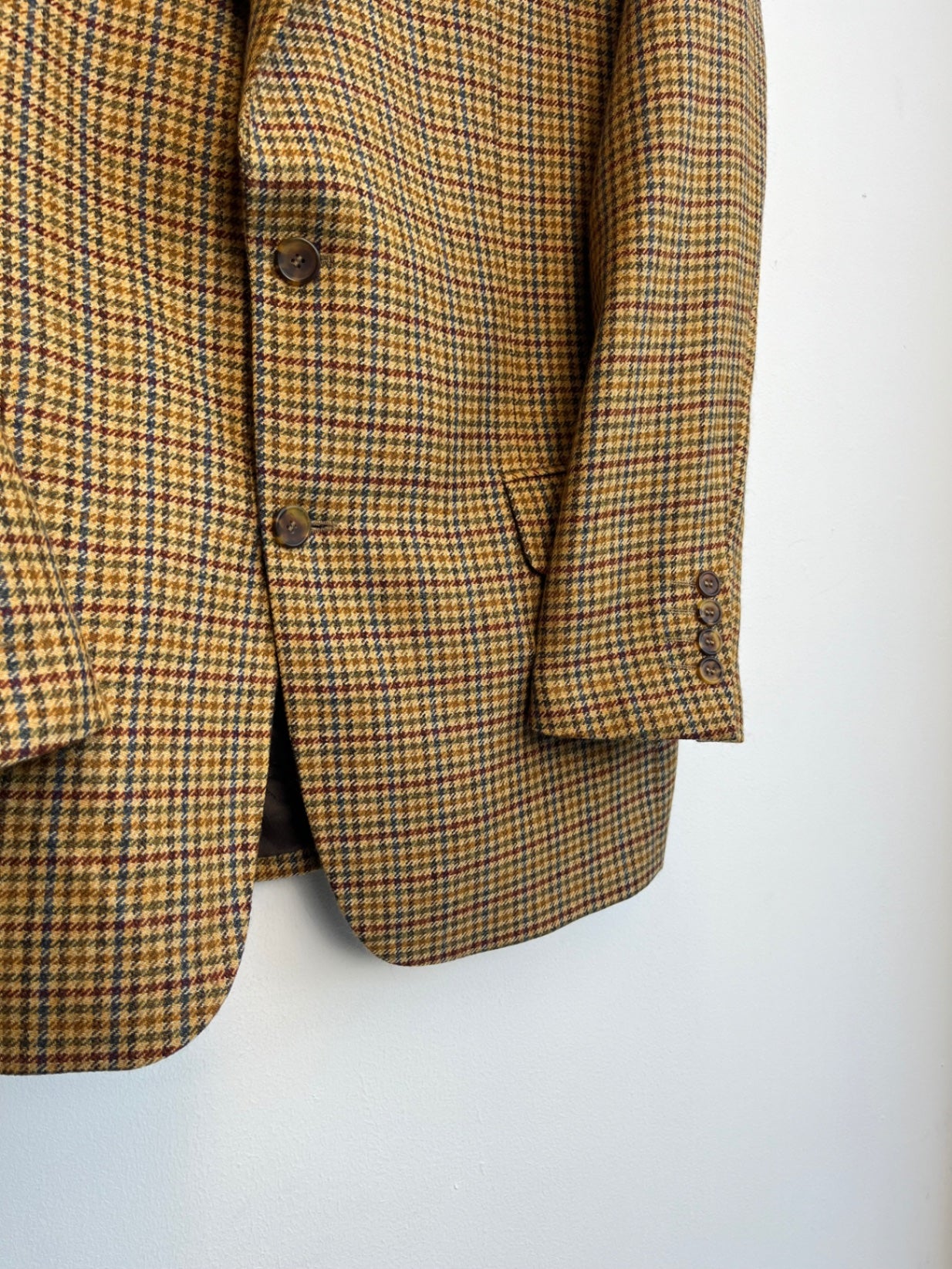 Burberry Houndstooth Blazer