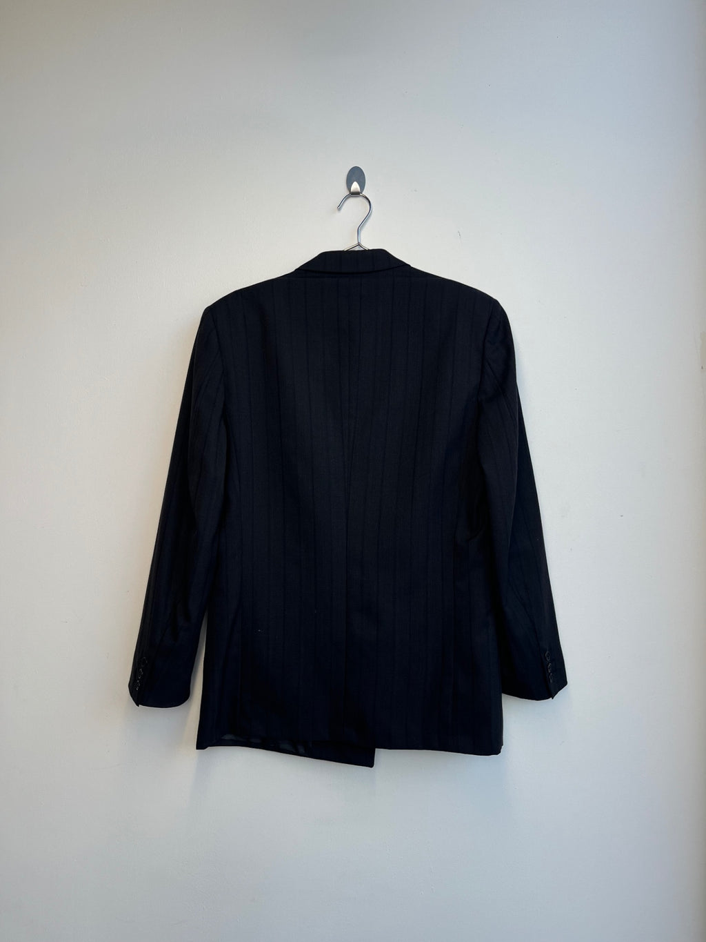 Striped Double Breasted Blazer