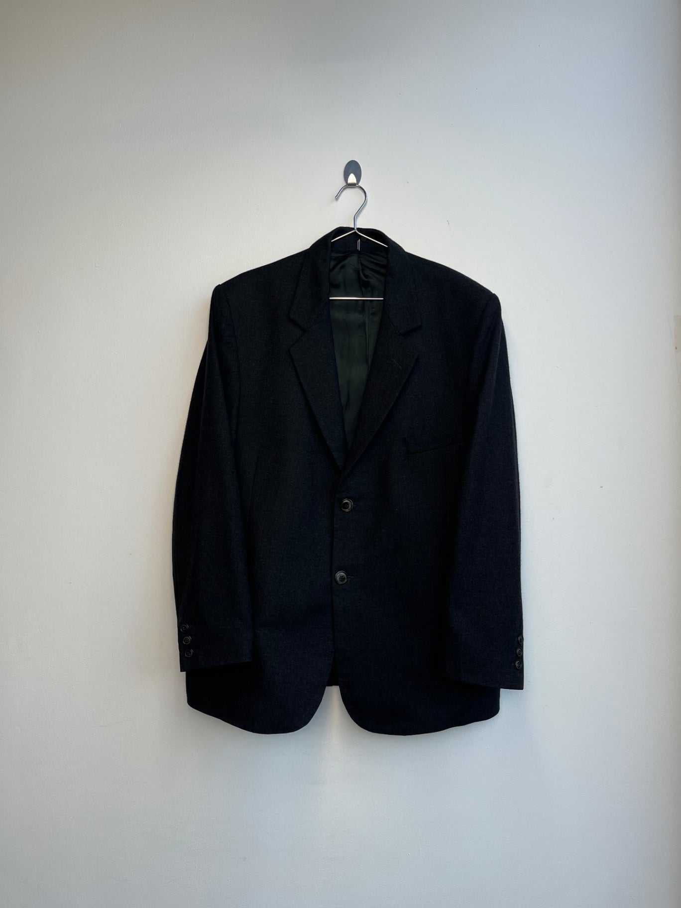 Tessuto Ermenegildo Zegna Charcoal Blazer
