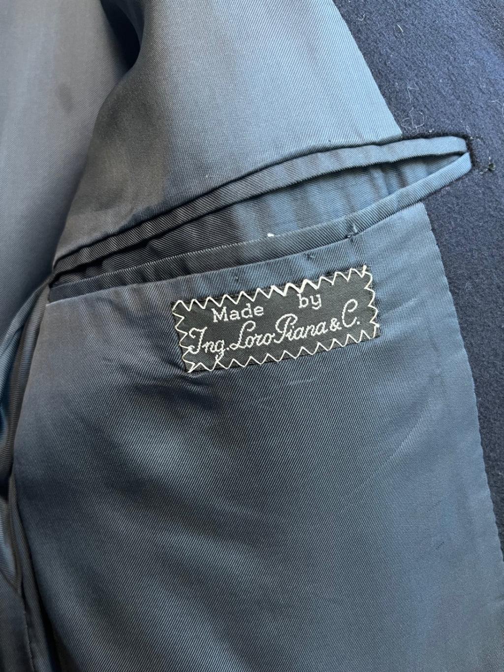 Ing Loro Piana Navy Blazer