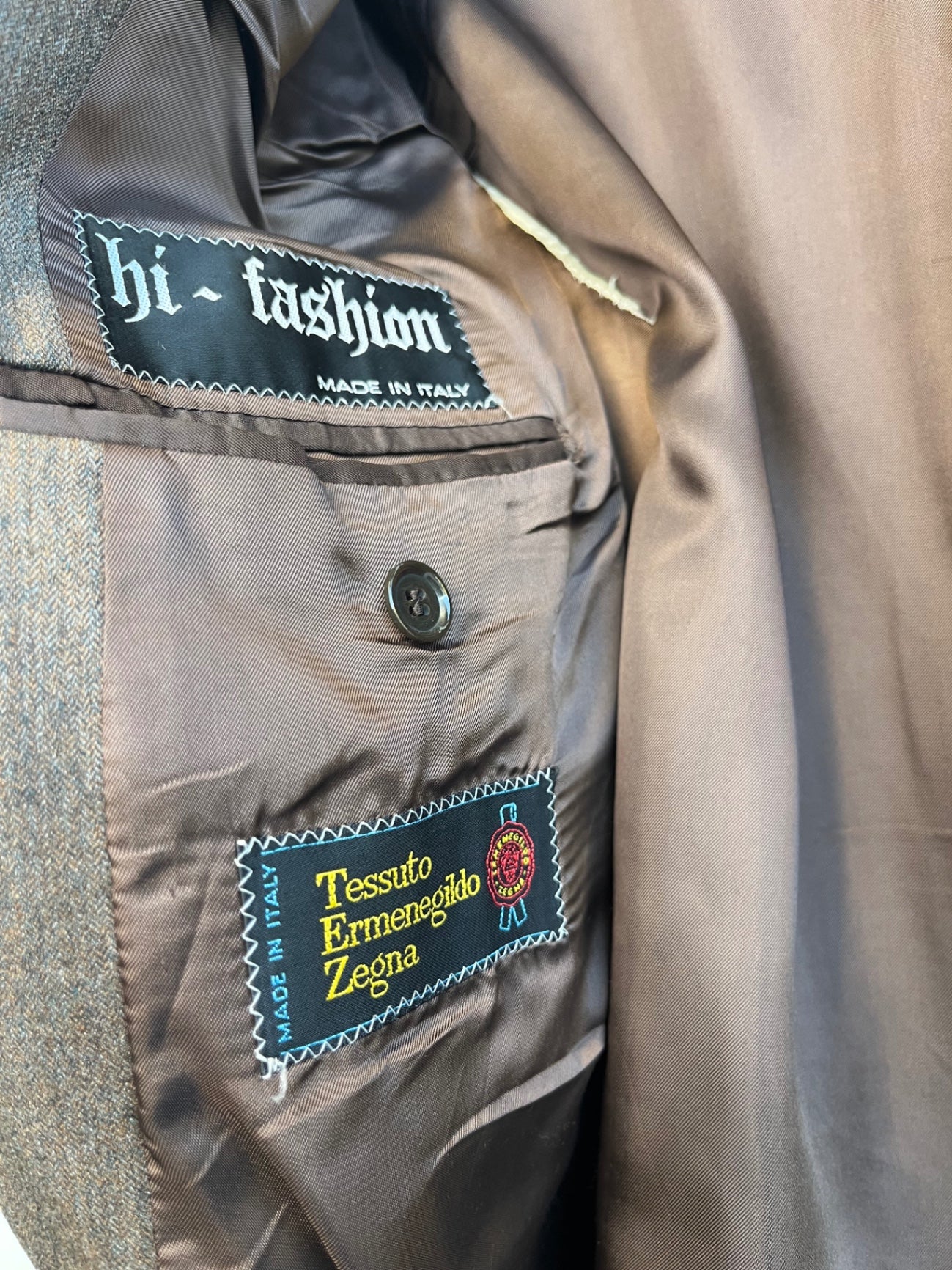 Brown Ermenegildo Zegna Blazer