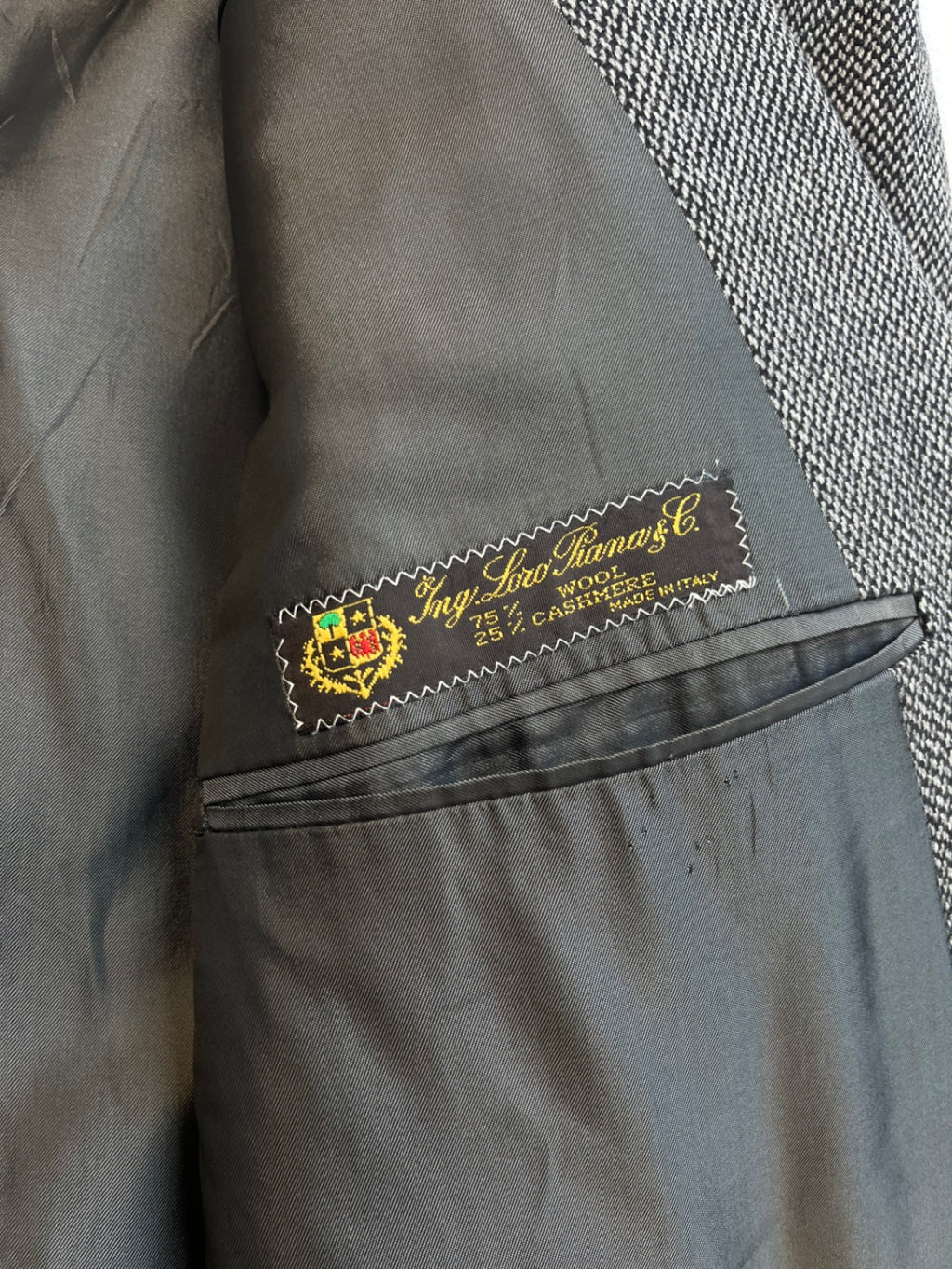 Grey Ing Loro Piana Blazer