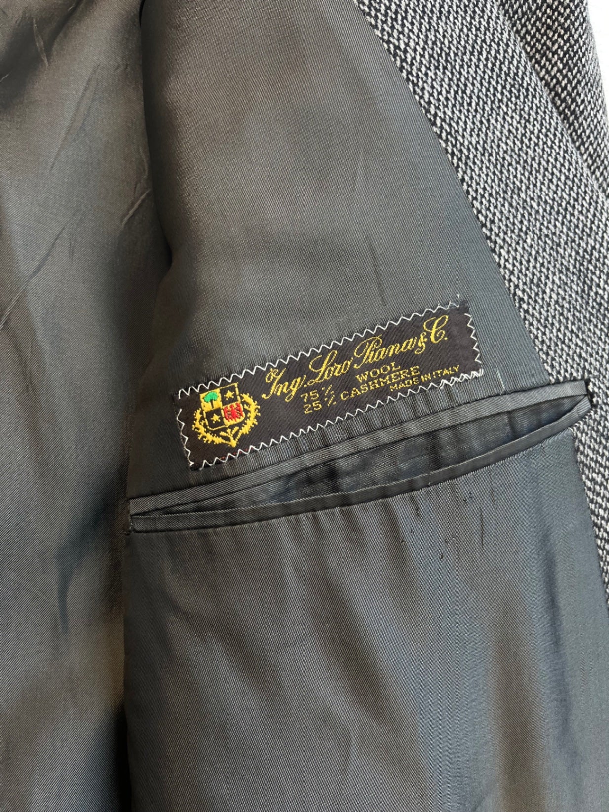 Grey Ing Loro Piana Blazer