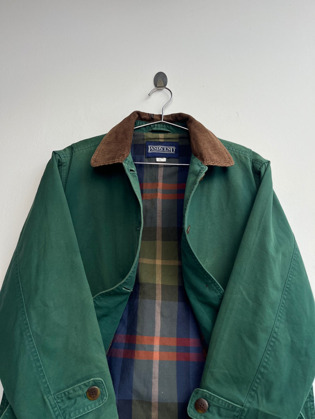 Lands'end Green Jacket