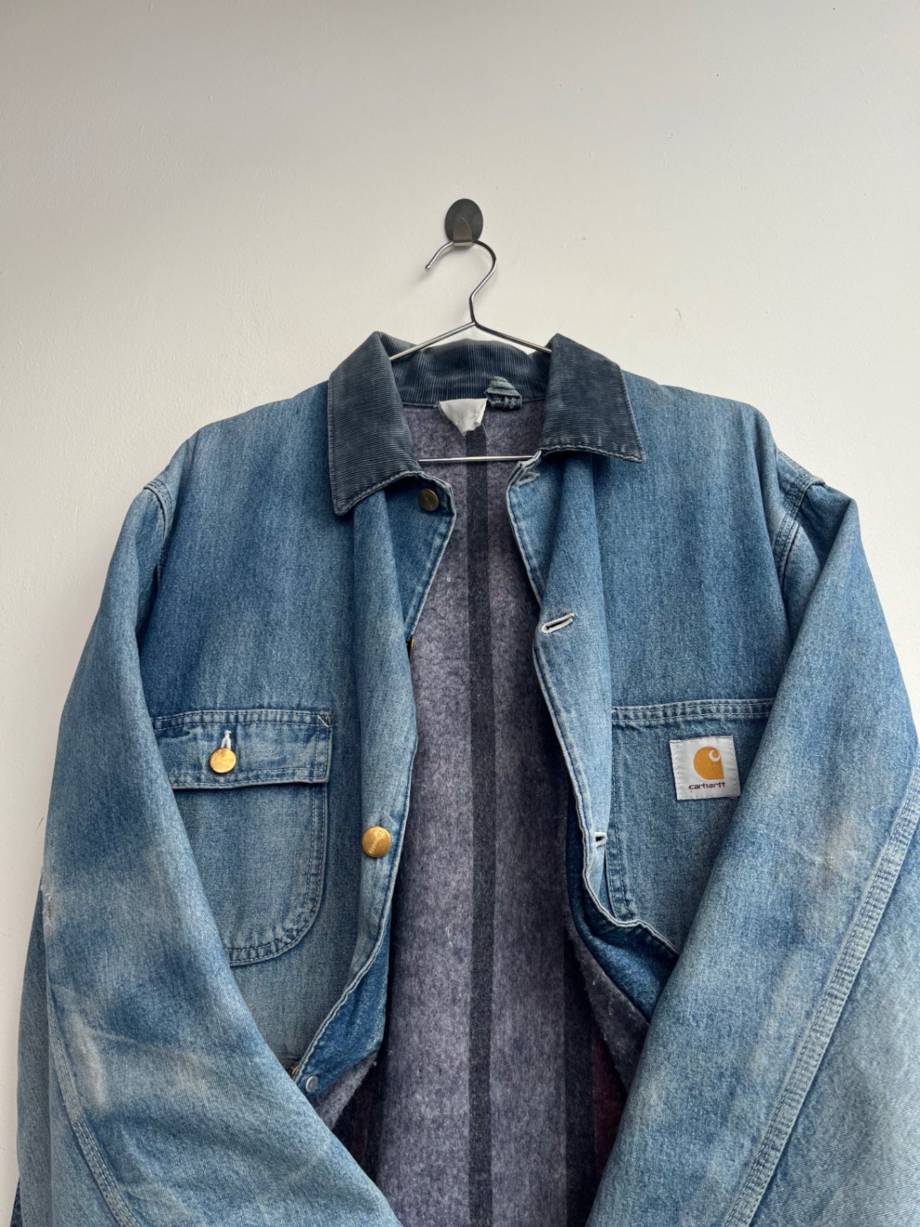 Carhartt Denim Aden Chore Coat