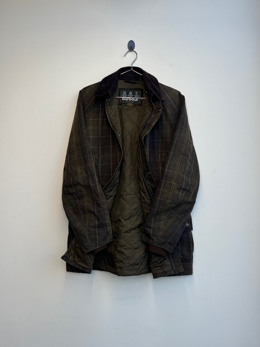 Barbour Tartan Jacket