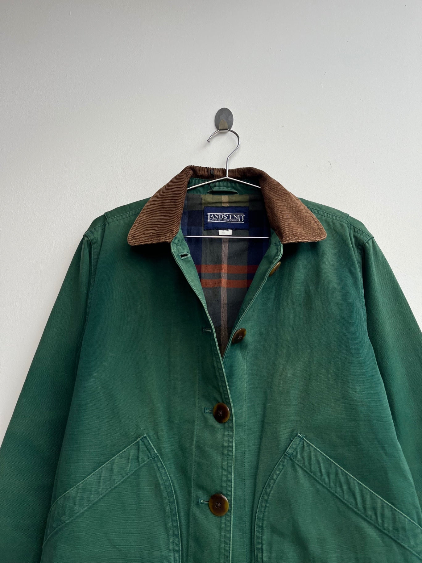Lands'end Green Jacket