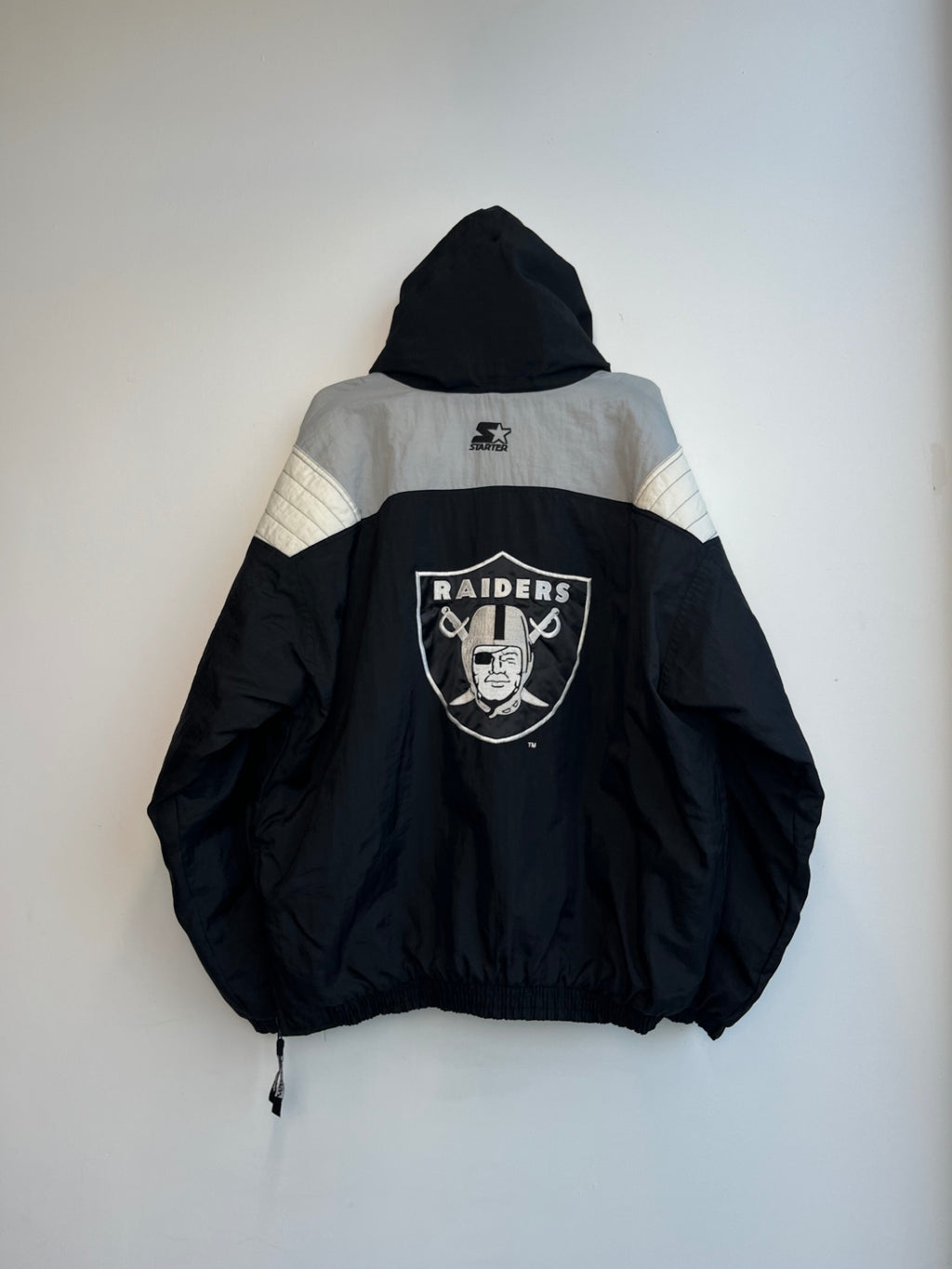Vintage 90s Starter Oaklan Raiders Jacket