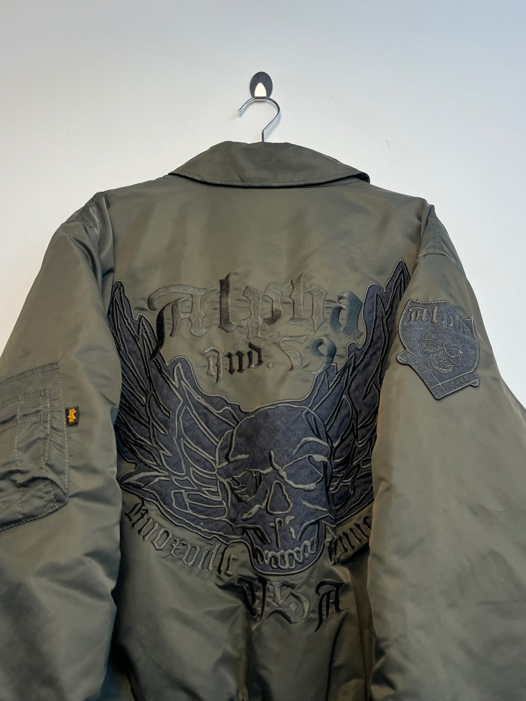 Alpha Industries Green Bomber Jacket