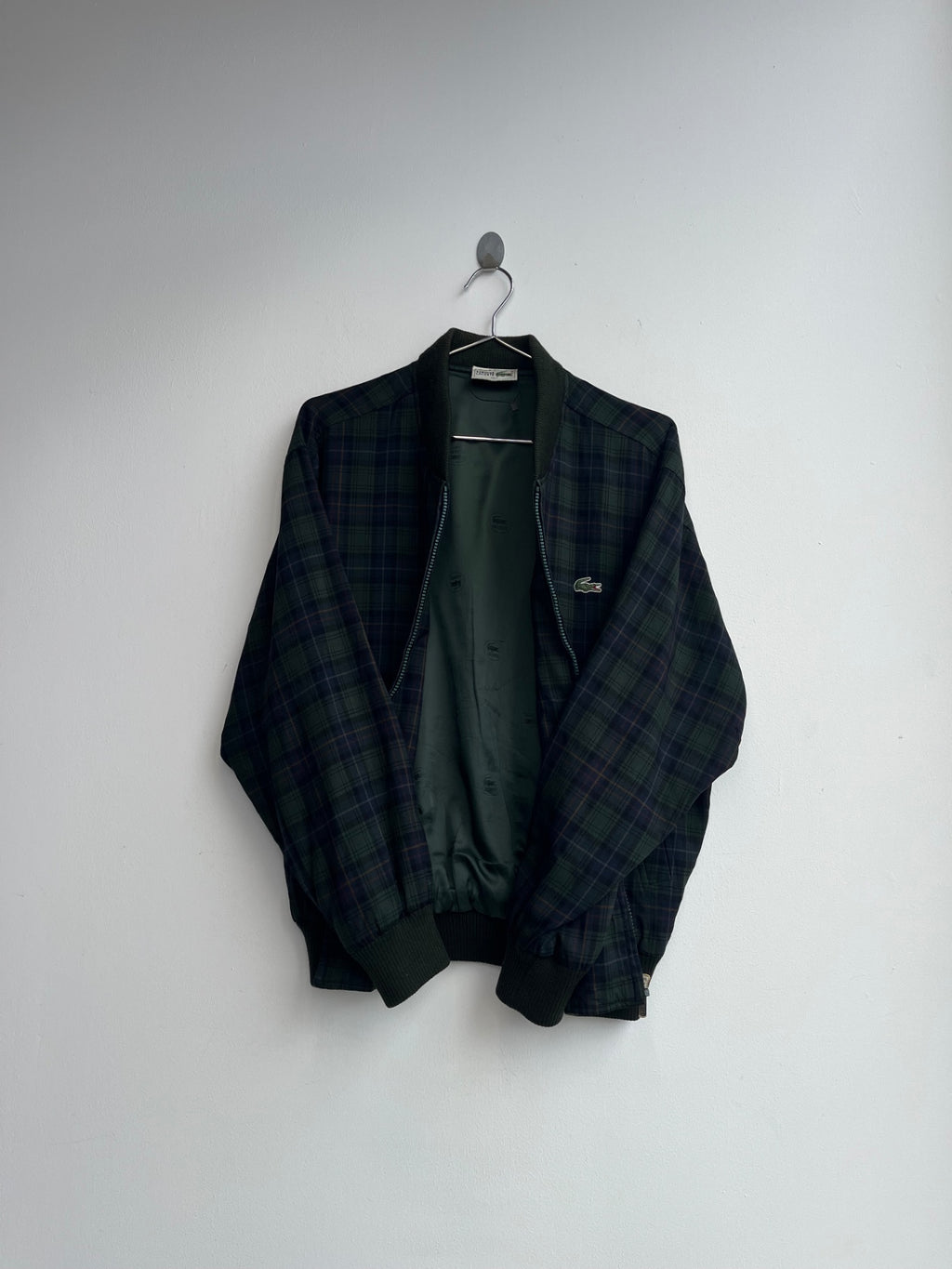 La Chemise Green Lacoste Bomber Jacket