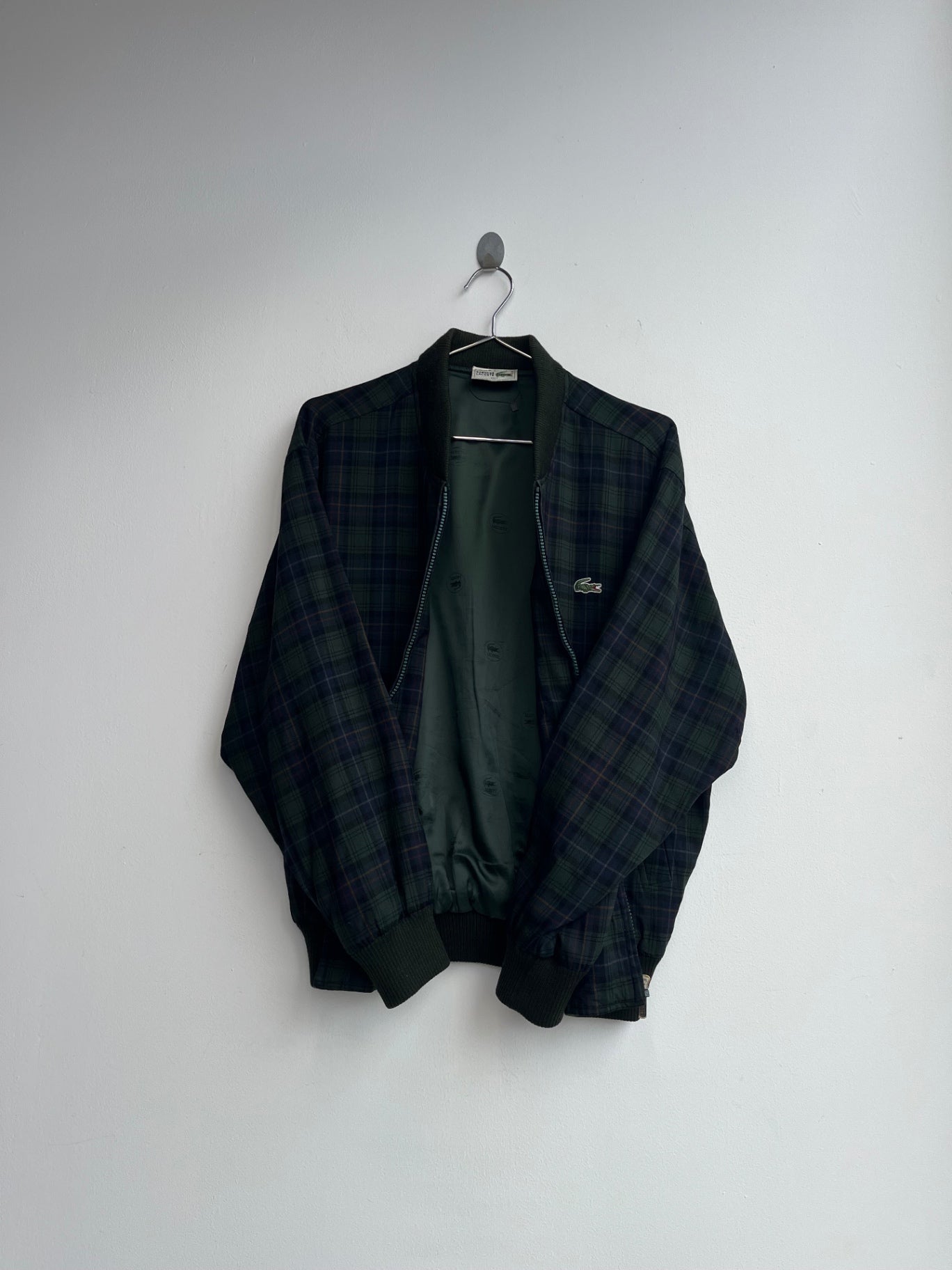La Chemise Green Lacoste Bomber Jacket