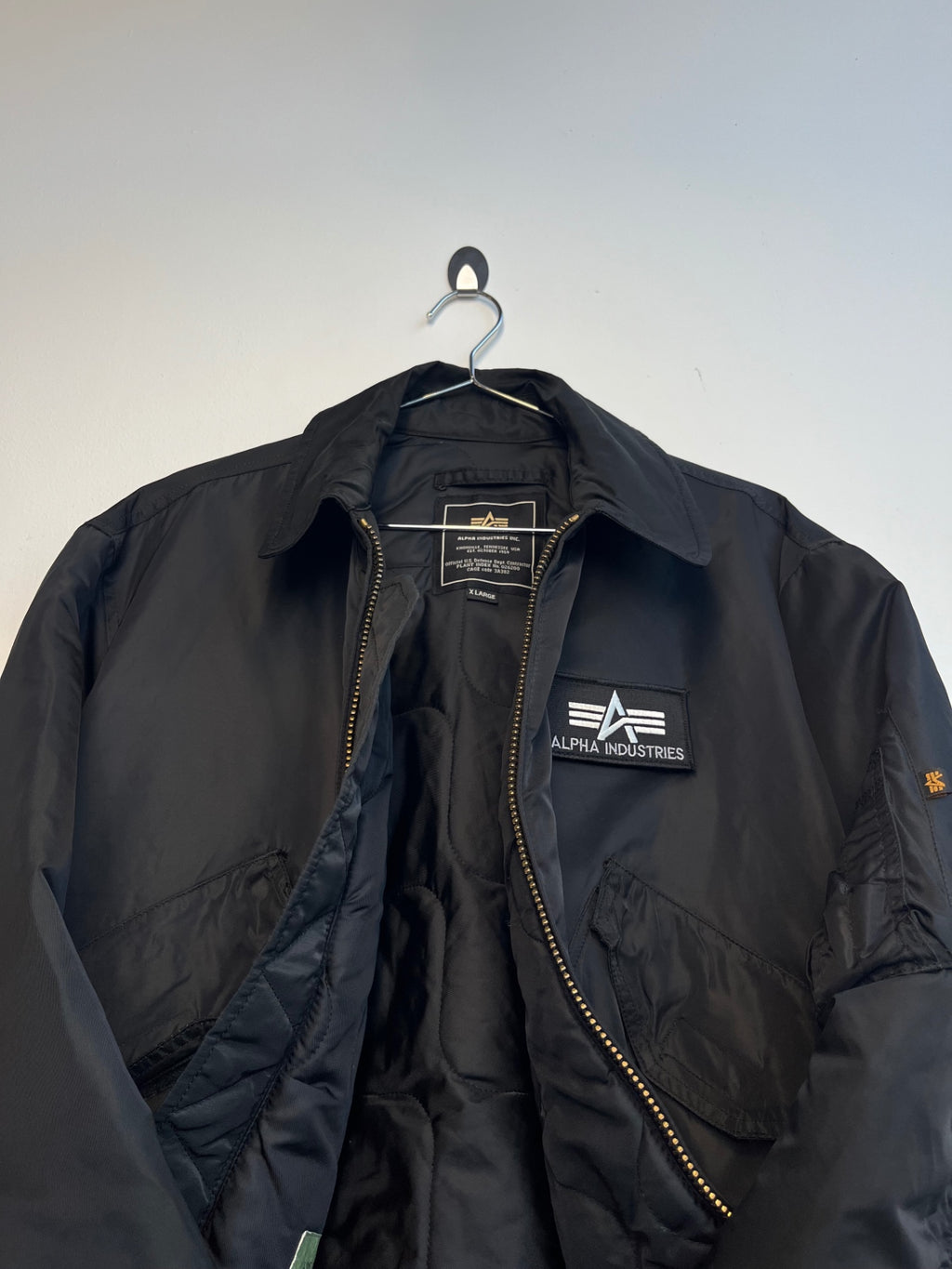 Alpha Industries Black Bomber Jacket