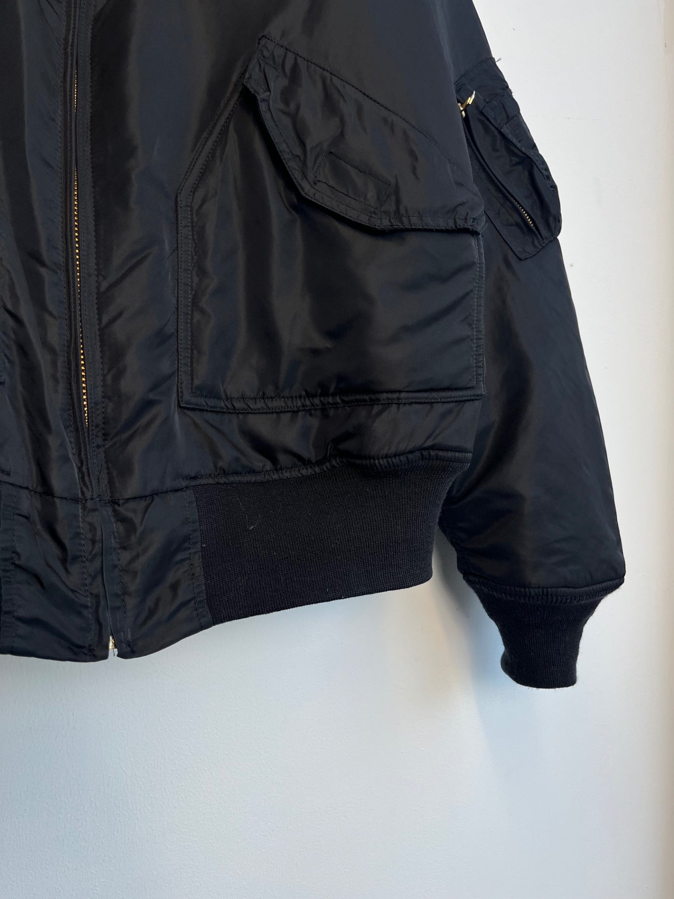Alpha Industries Black Bomber Jacket