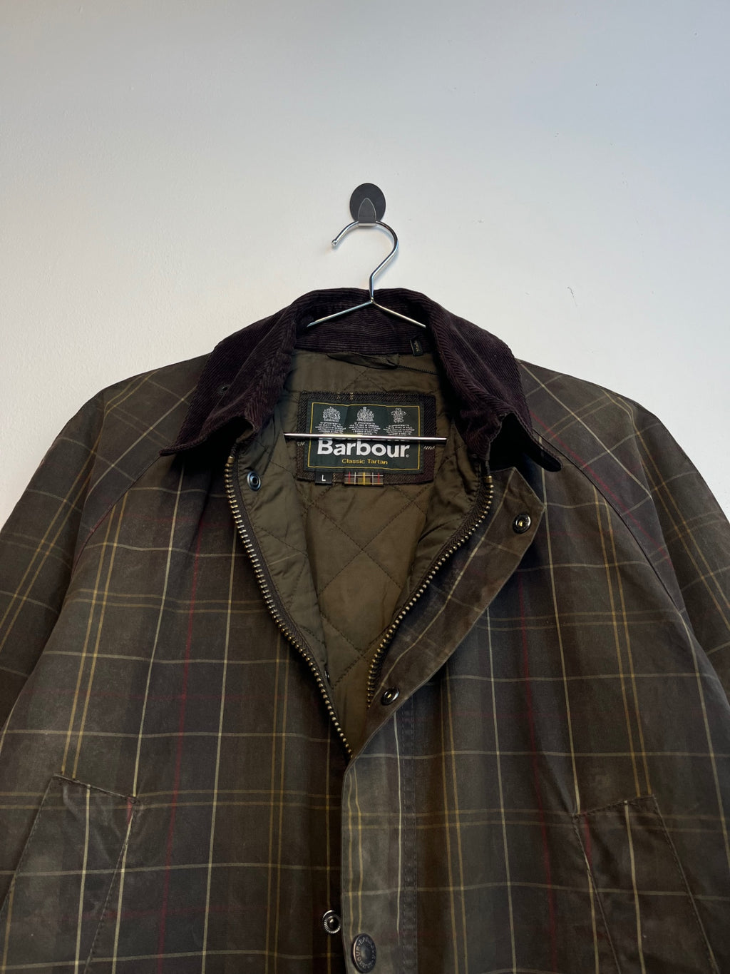 Barbour Tartan Jacket