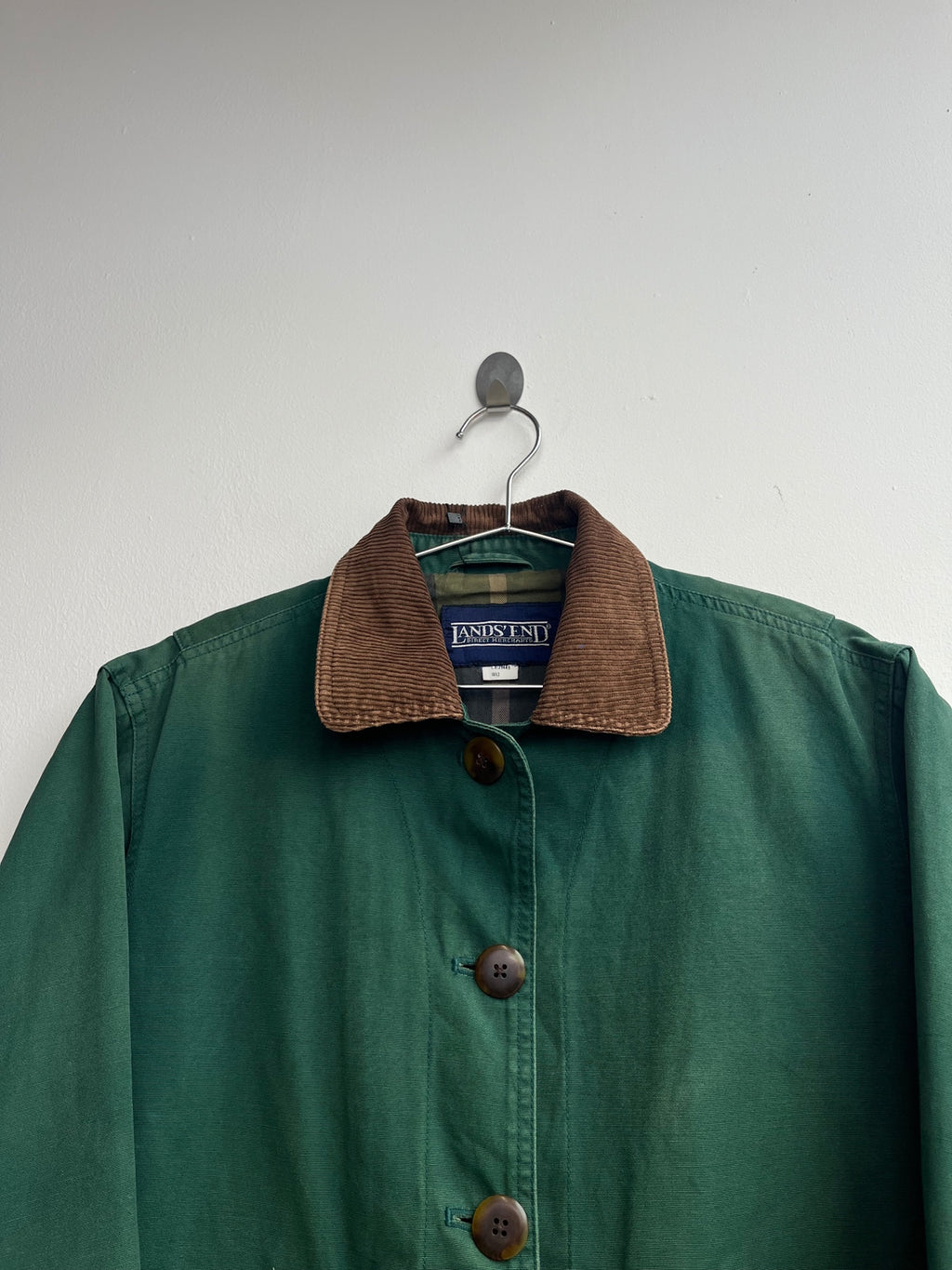 Lands'end Green Jacket