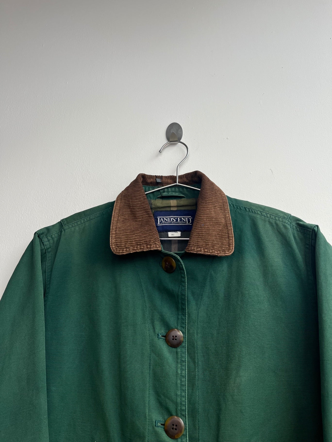 Lands'end Green Jacket