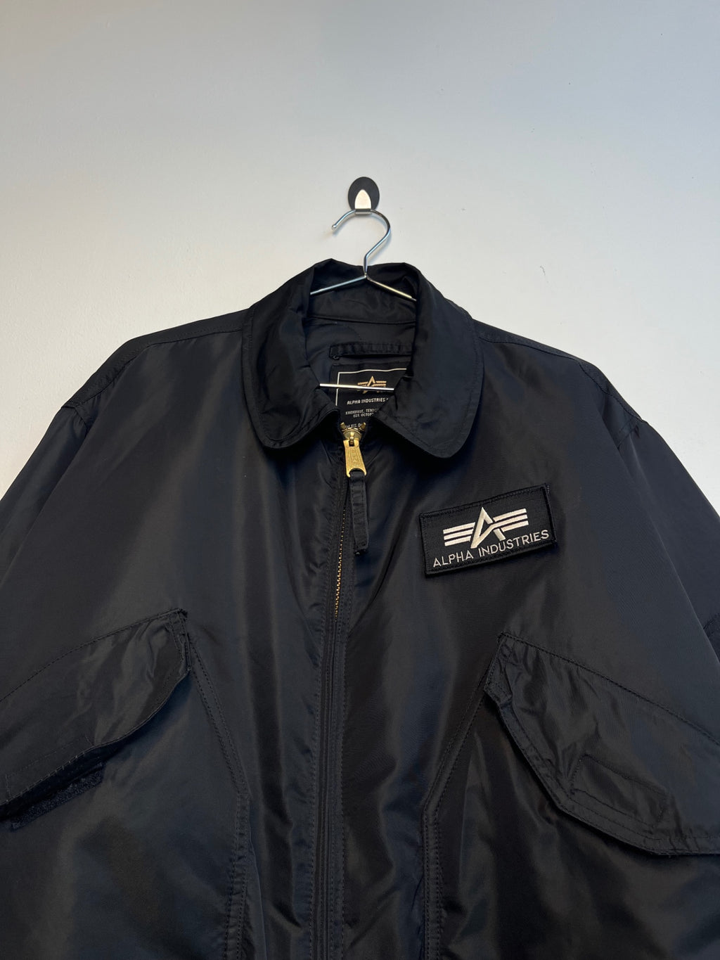 Alpha Industries Black Bomber Jacket