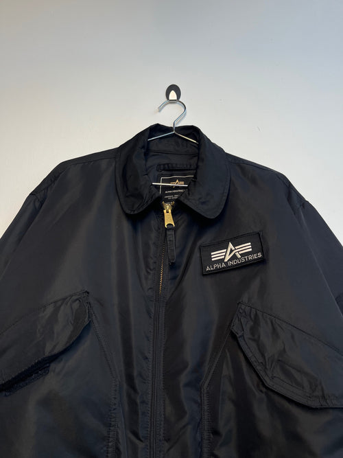 Alpha Industries Black Bomber Jacket