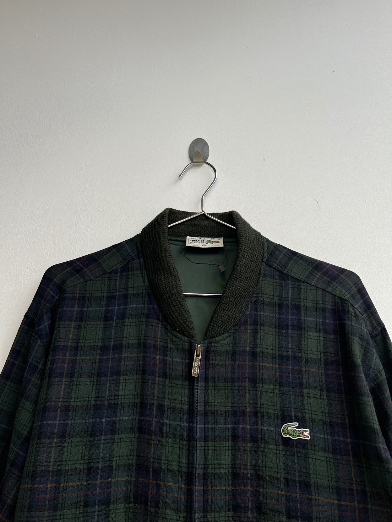 La Chemise Green Lacoste Bomber Jacket