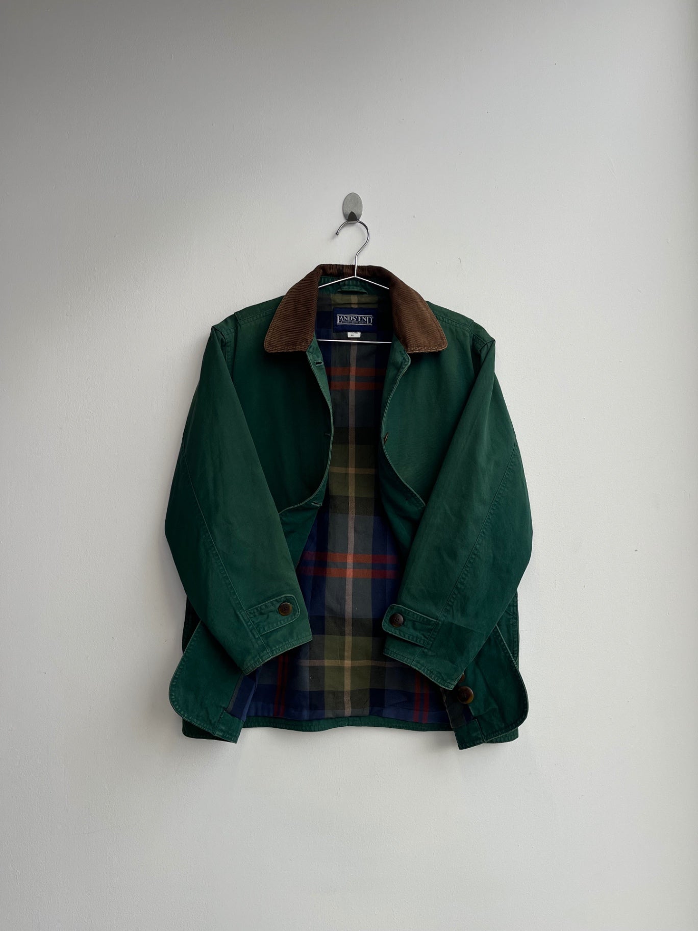 Lands'end Green Jacket