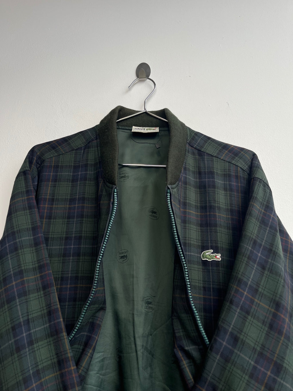 La Chemise Green Lacoste Bomber Jacket