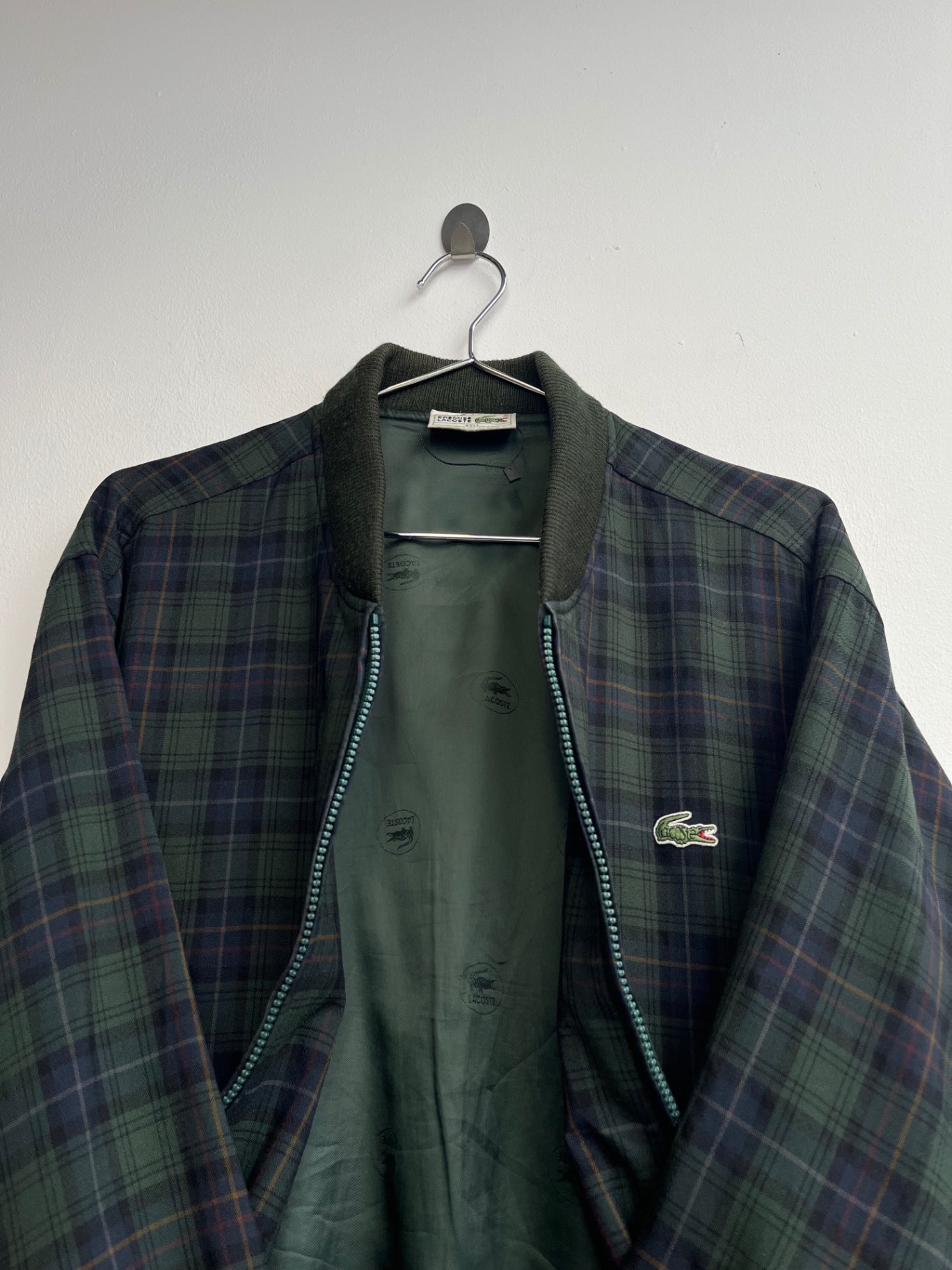 La Chemise Green Lacoste Bomber Jacket