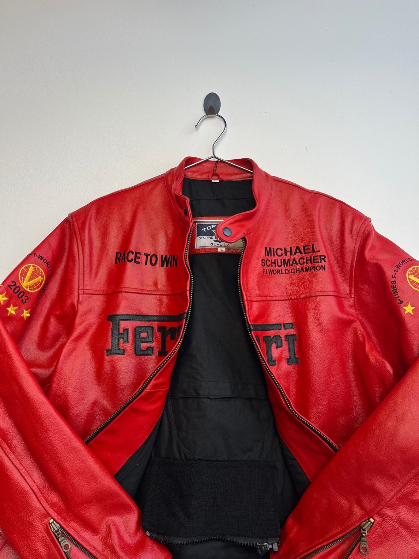Ferrari Leather Jacket