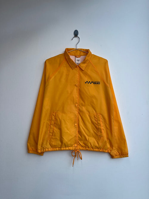 Vans Yellow Thanks Coach Jacket