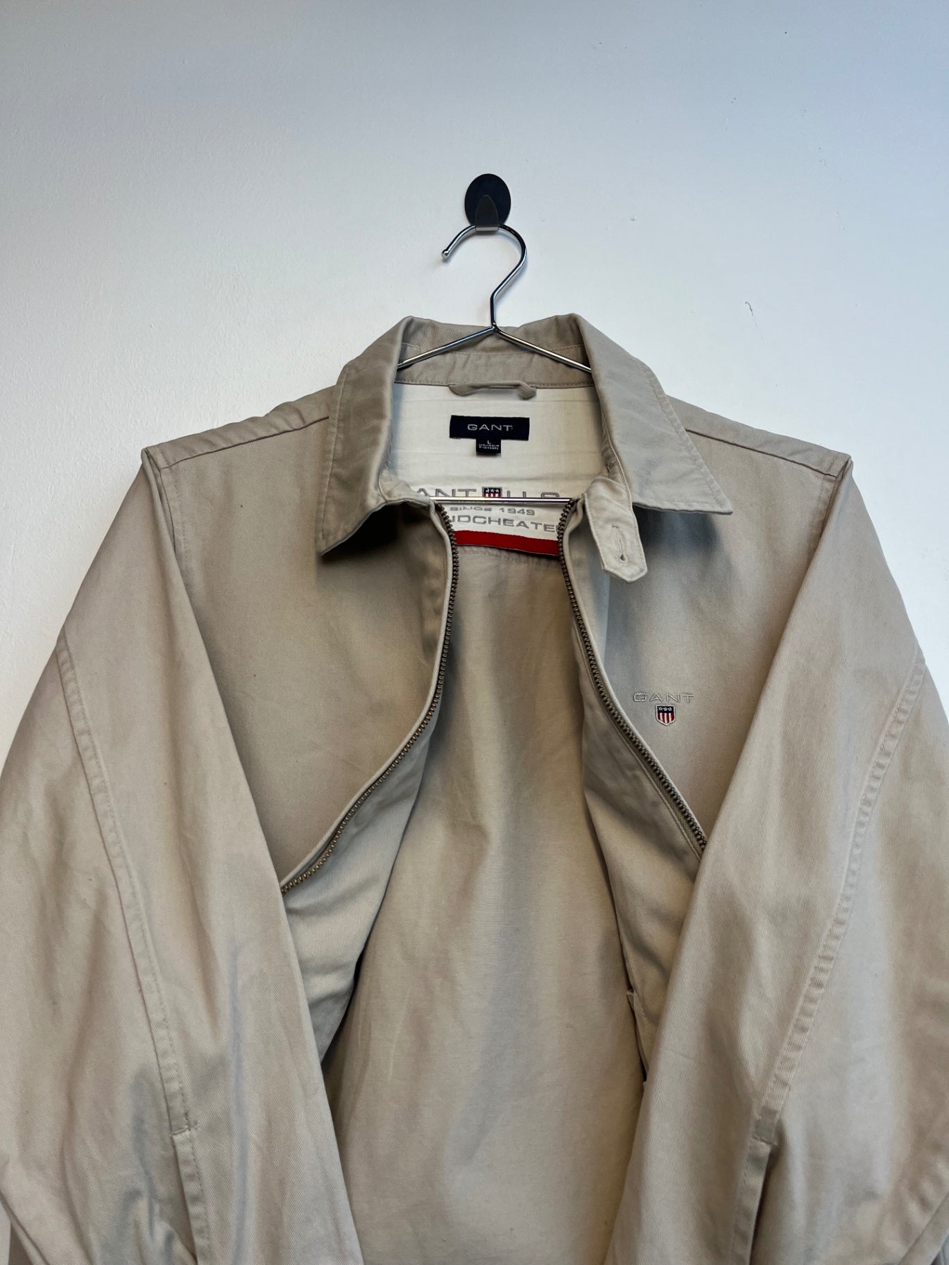 Gant Beige Harrington Jacket