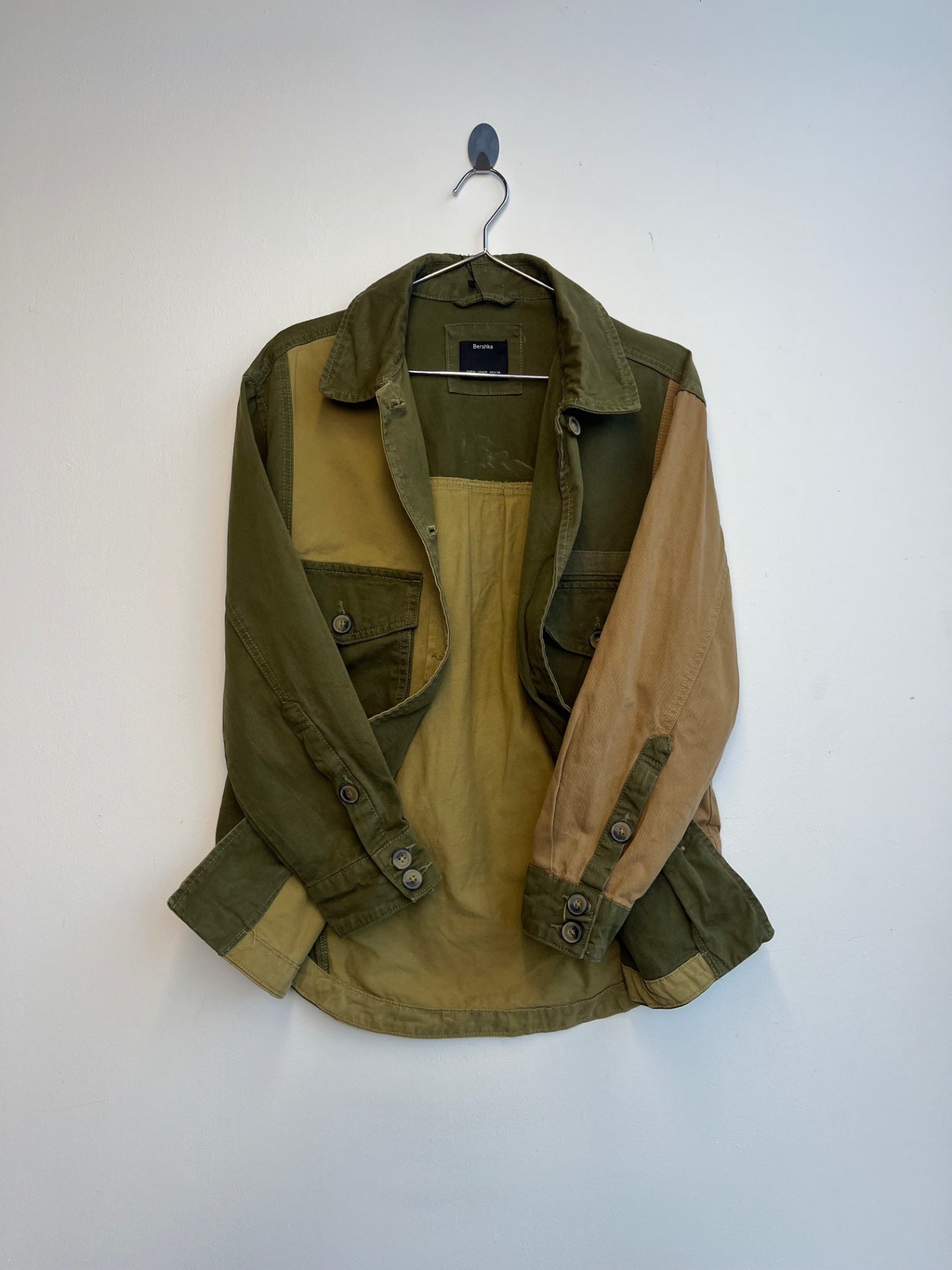 Bershka Green Shacket