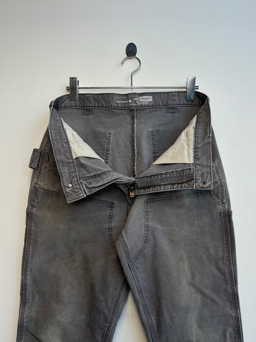Carhartt Grey Dungaree Pant