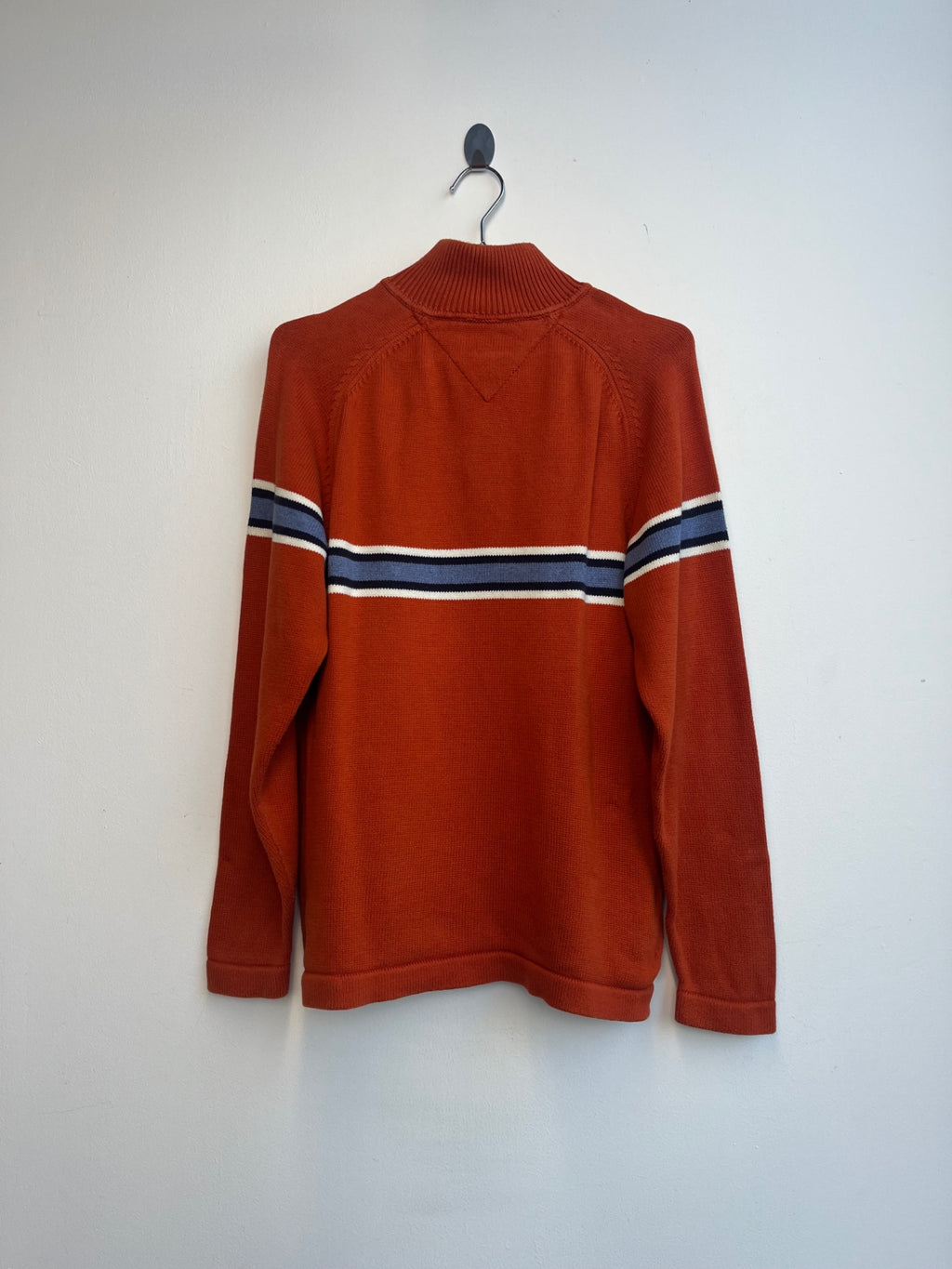 Tommy Hilfiger Orange Quarter Zip