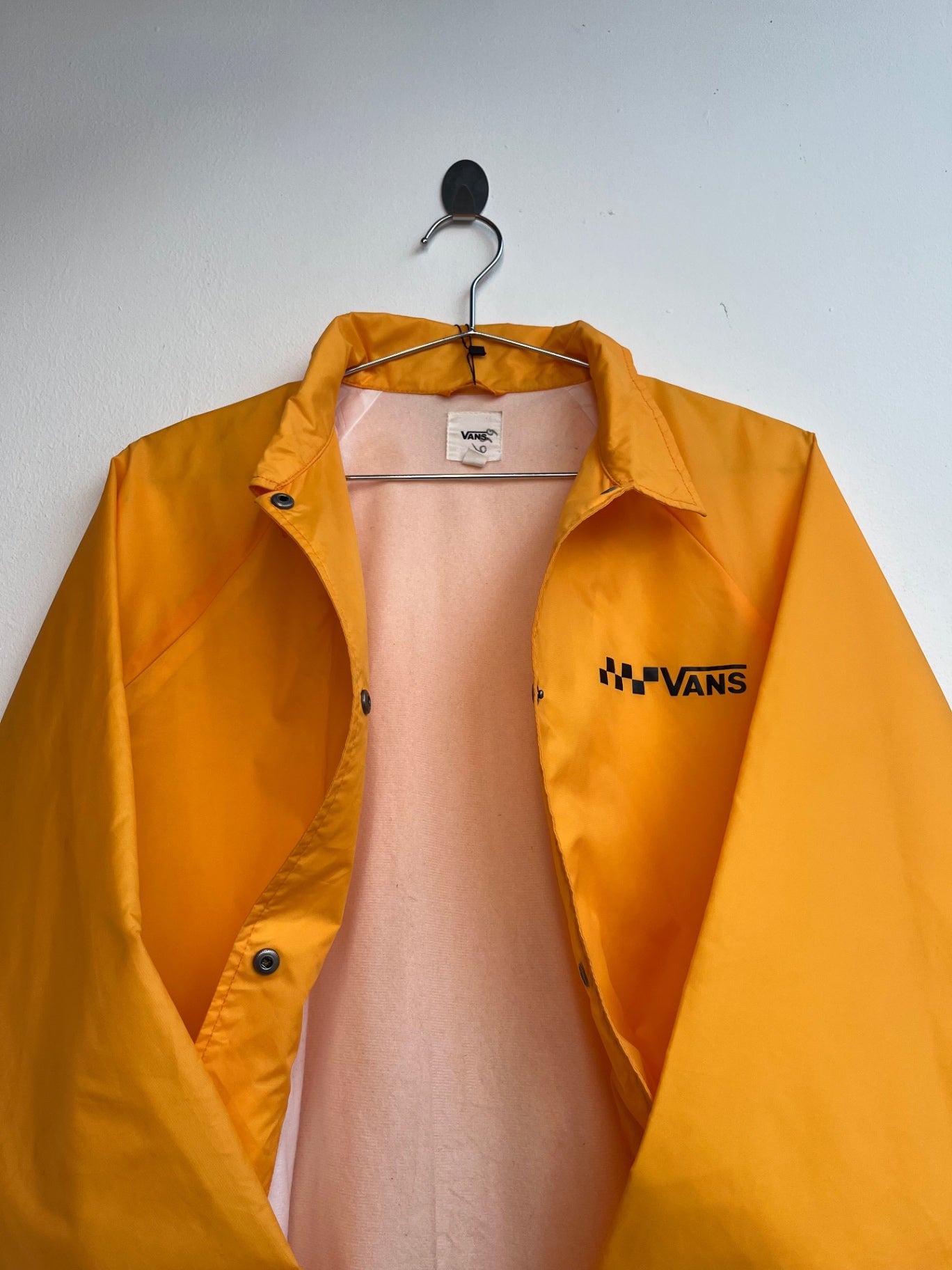 Vans Yellow Thanks Coach Jacket