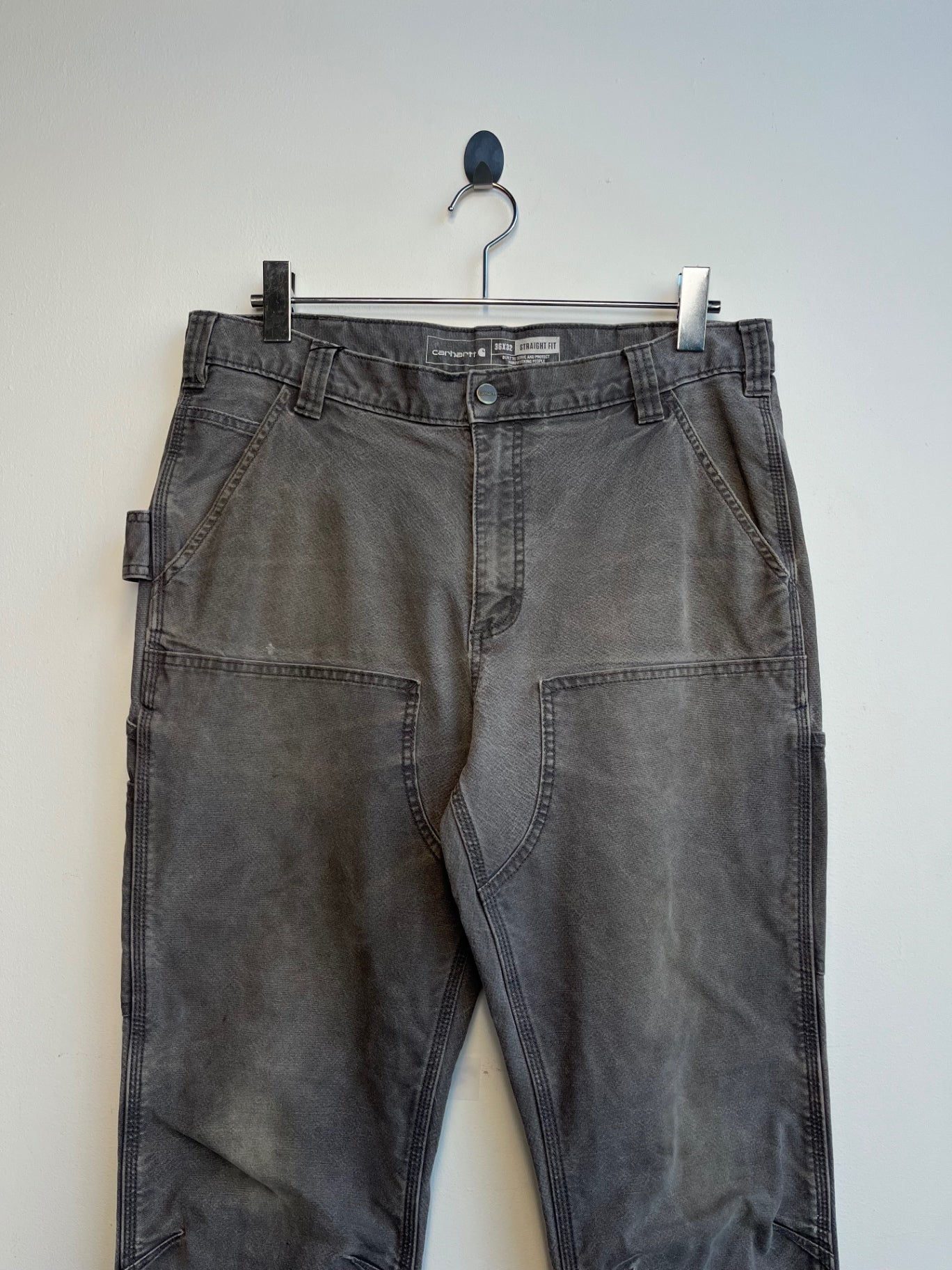 Carhartt Grey Dungaree Pant