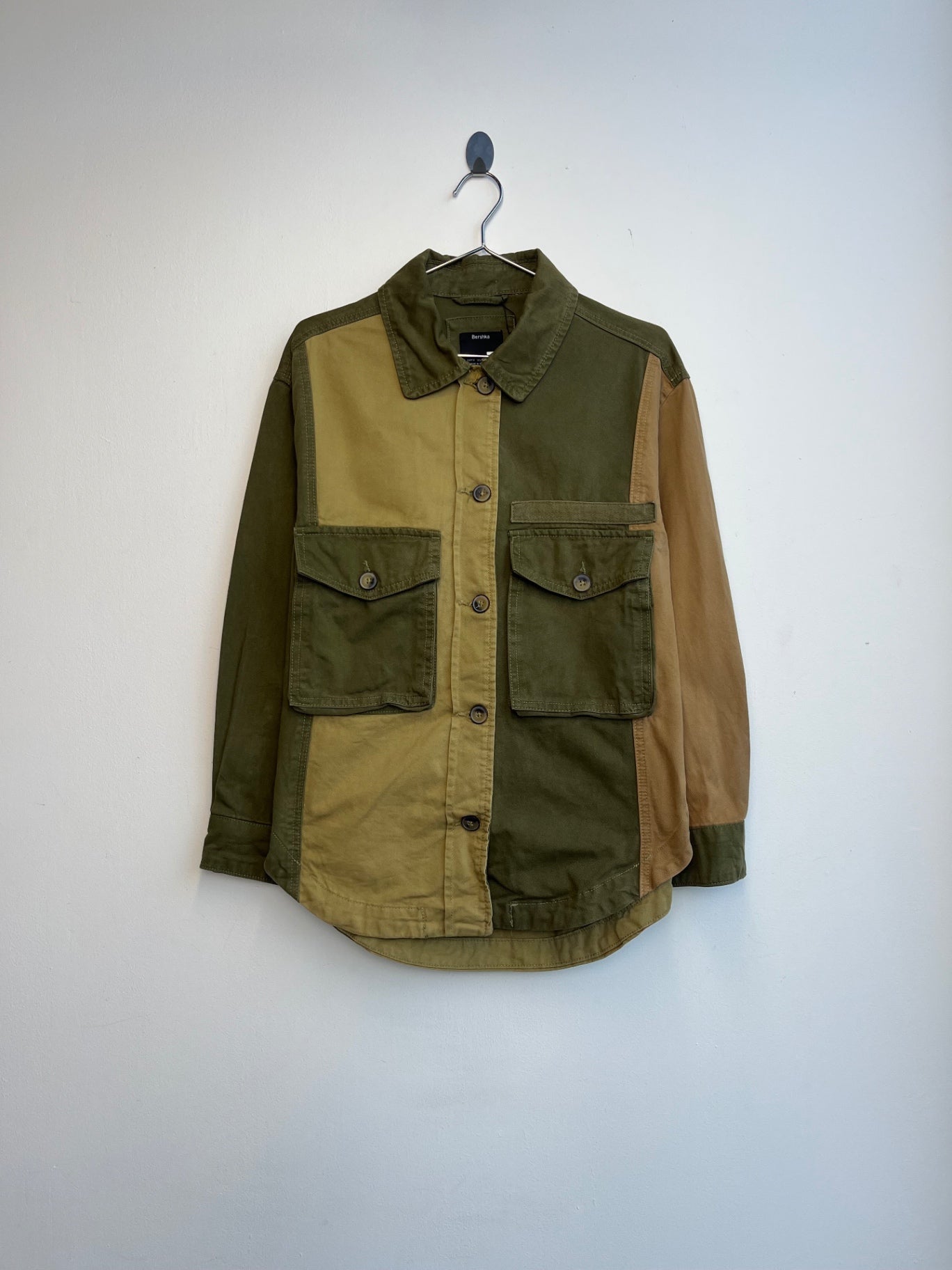 Bershka Green Shacket