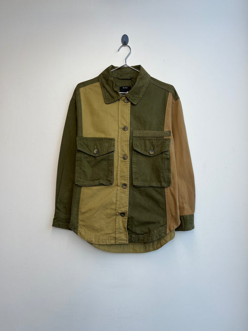 Bershka Green Shacket