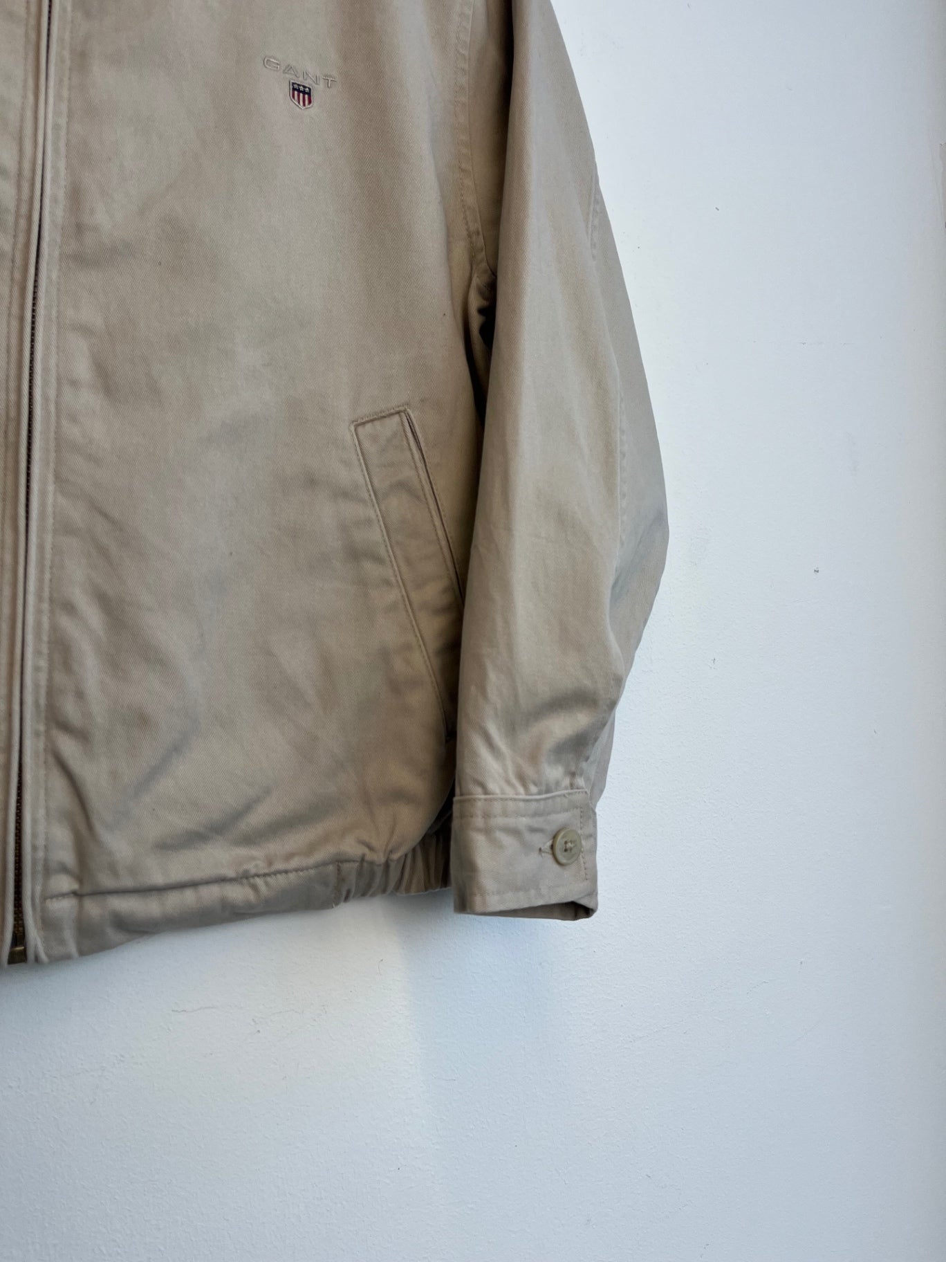 Gant Beige Harrington Jacket