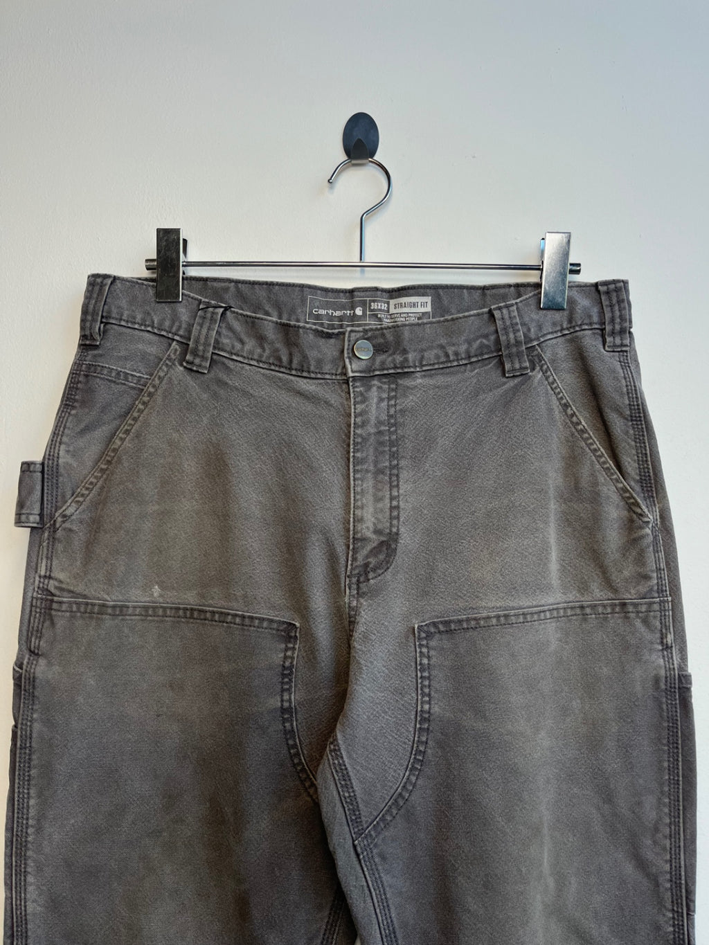 Carhartt Grey Dungaree Pant