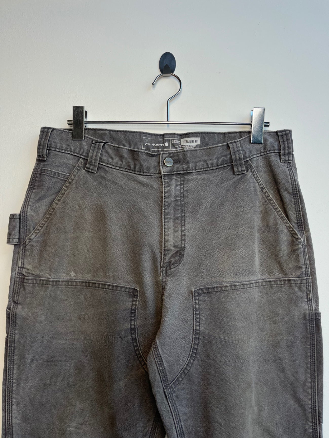 Carhartt Grey Dungaree Pant