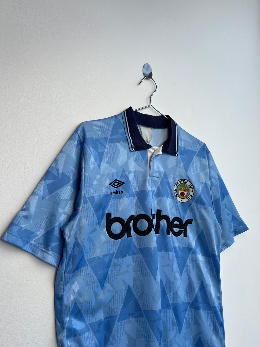 Umbro Manchester City 89/91 Home Jersey