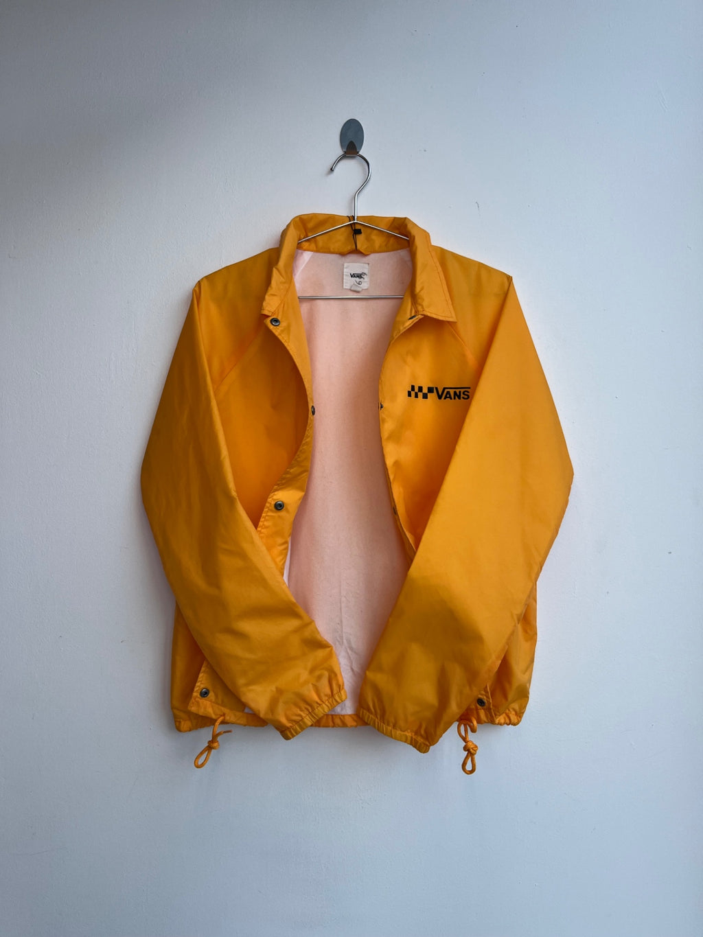 Vans Yellow Thanks Coach Jacket